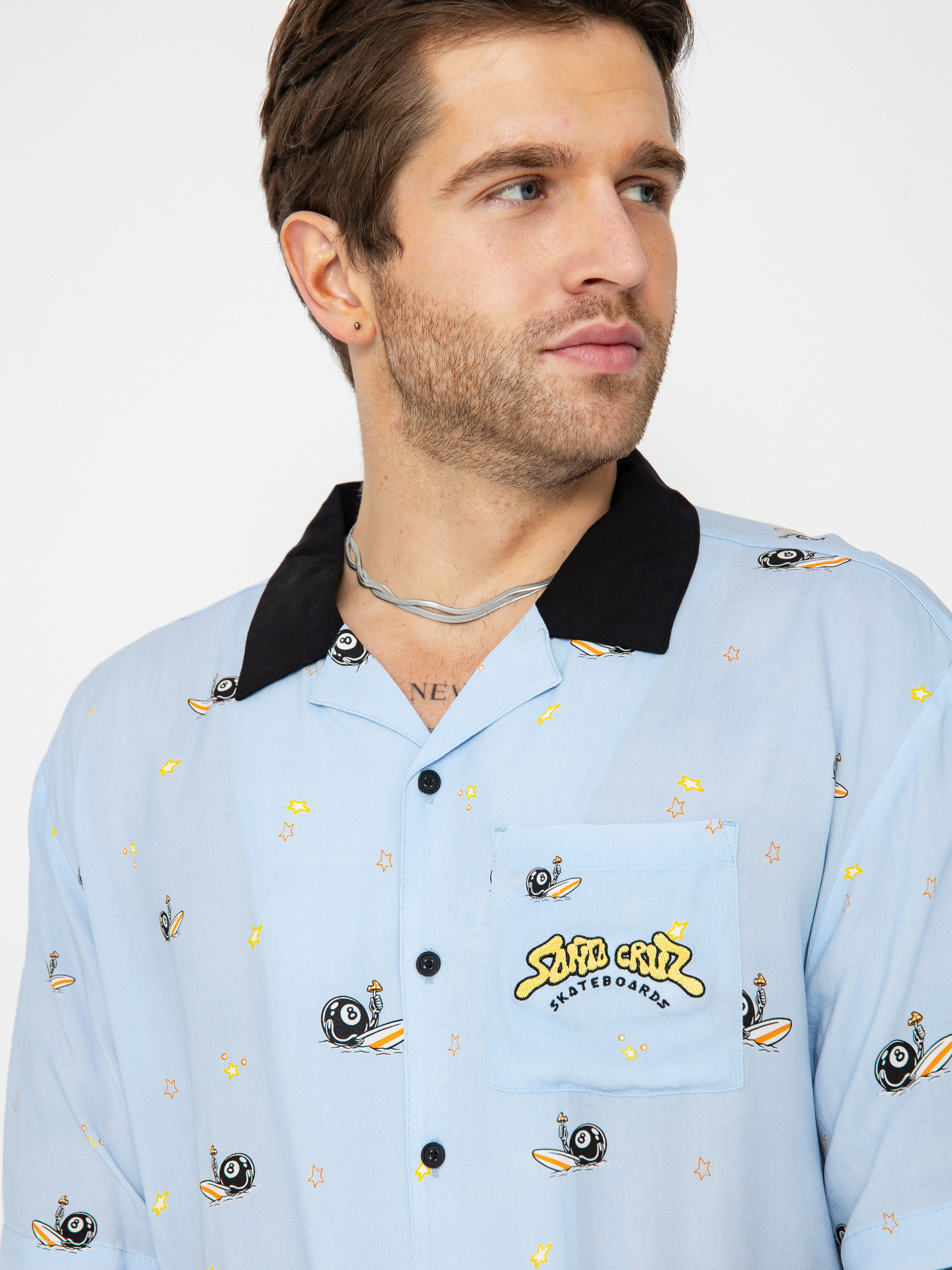 Košile Santa Cruz Winkowski Surf (fresh blue)