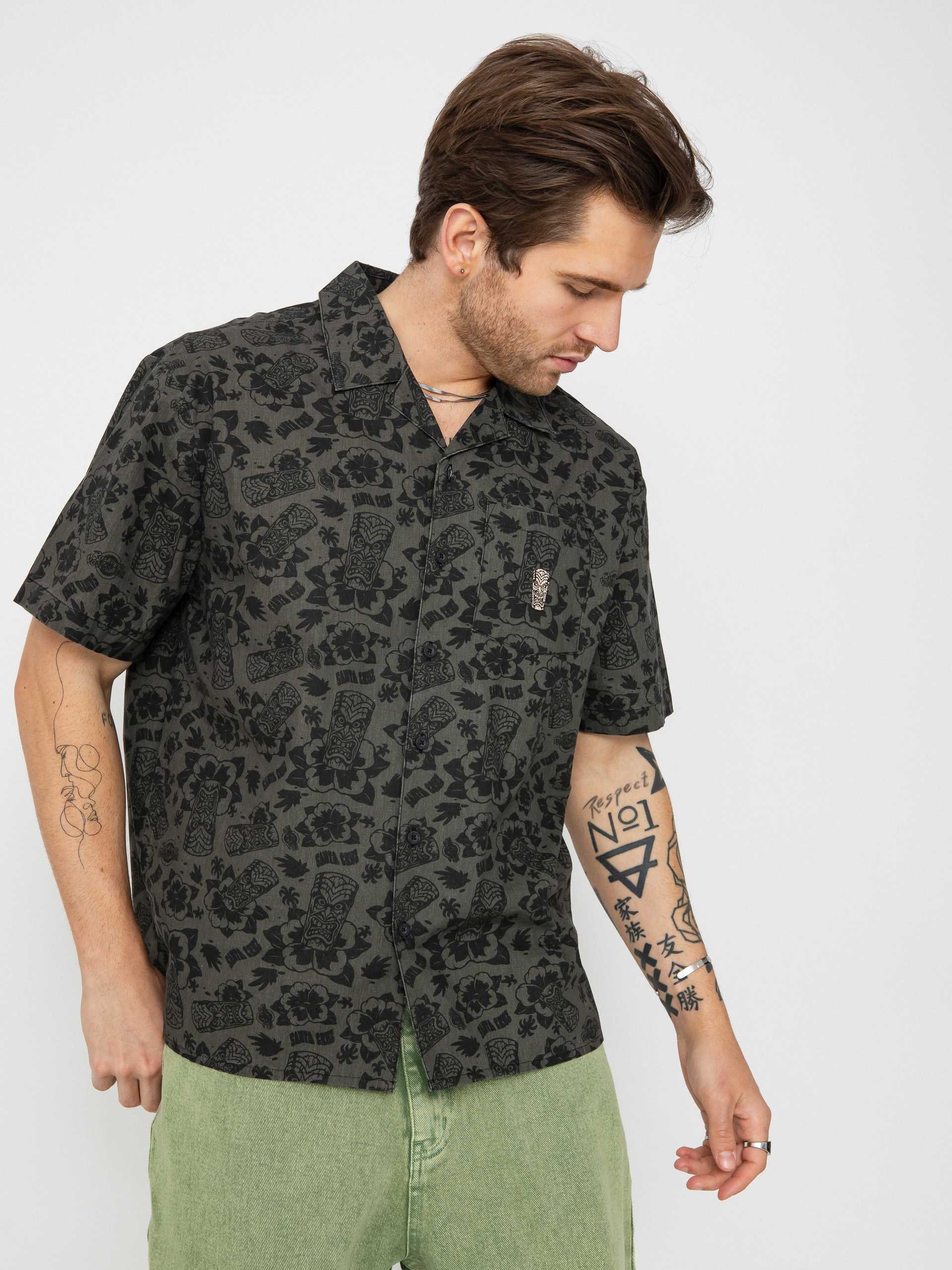 Košile Santa Cruz Roskopp Voodoo Room (black)