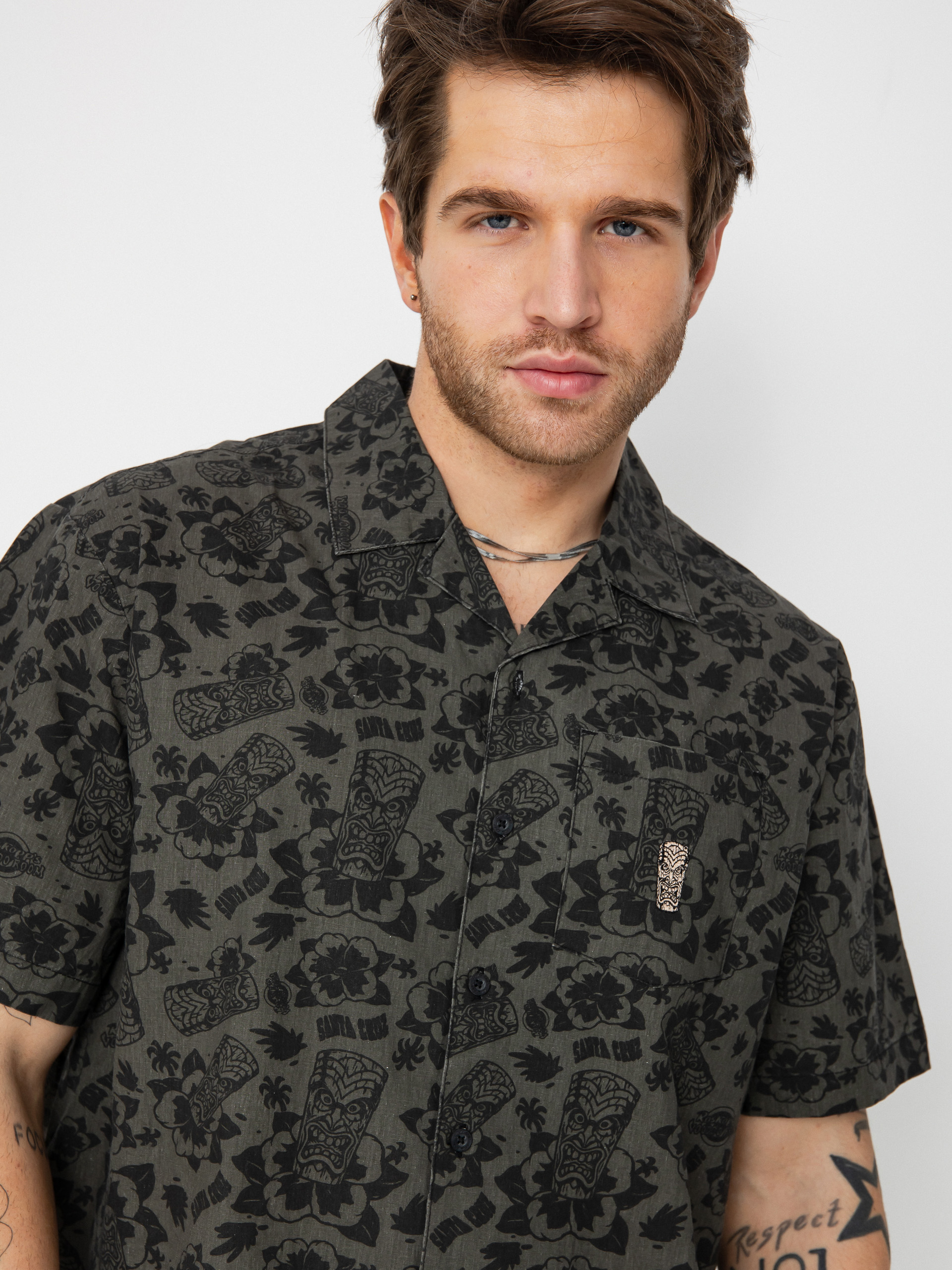 Košile Santa Cruz Roskopp Voodoo Room (black)