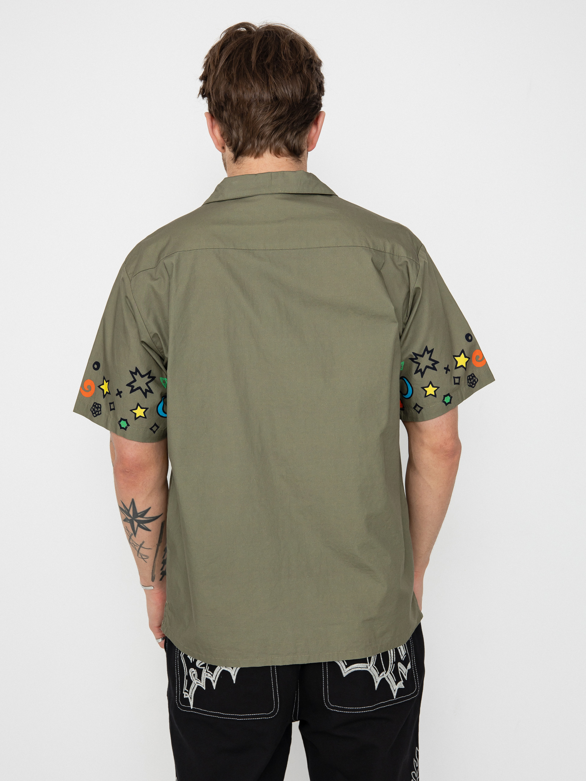 Košile Santa Cruz Salba Resurrection (uniform green)