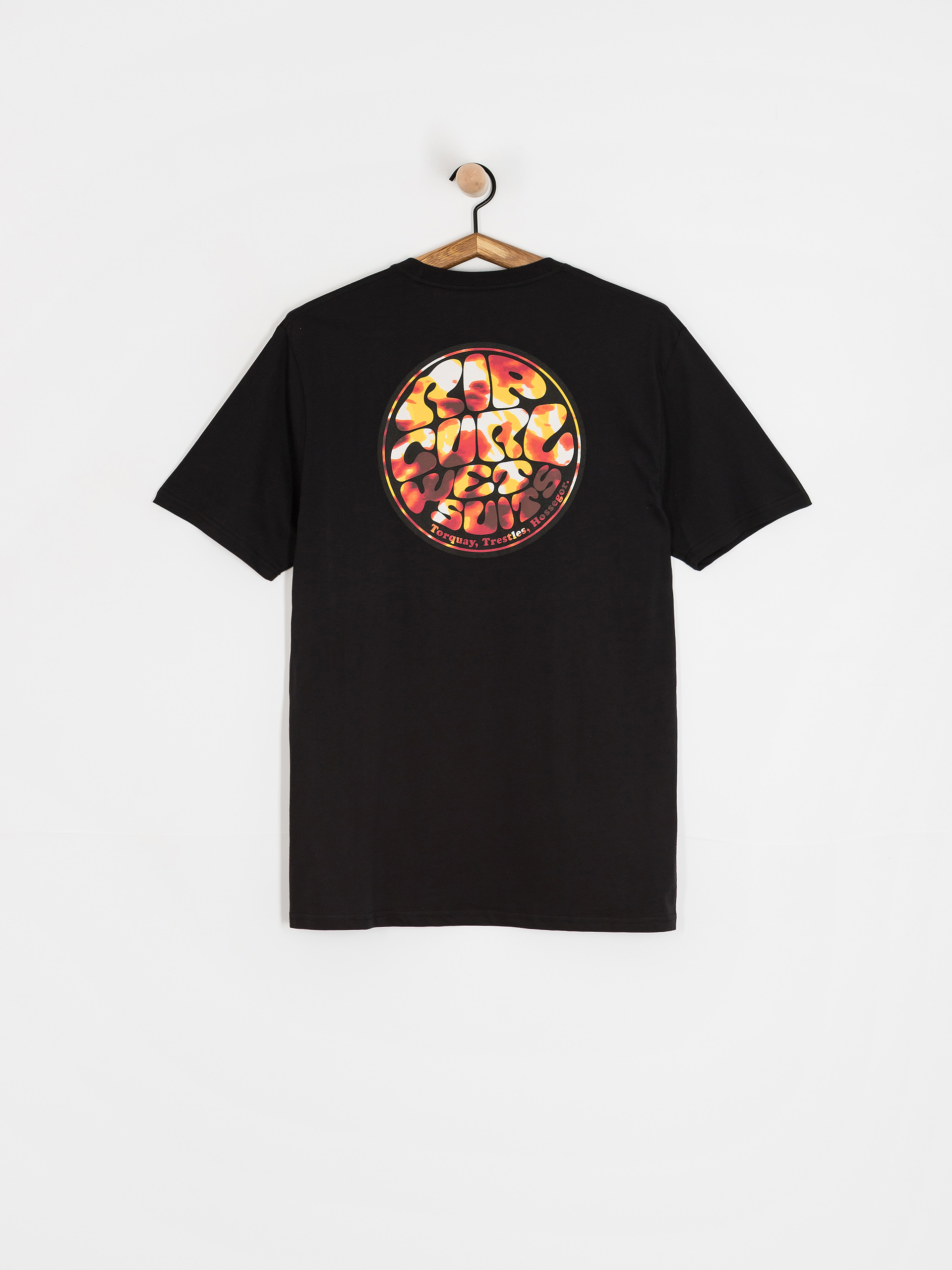 Tričko Rip Curl Wettie Passage Icon (black)