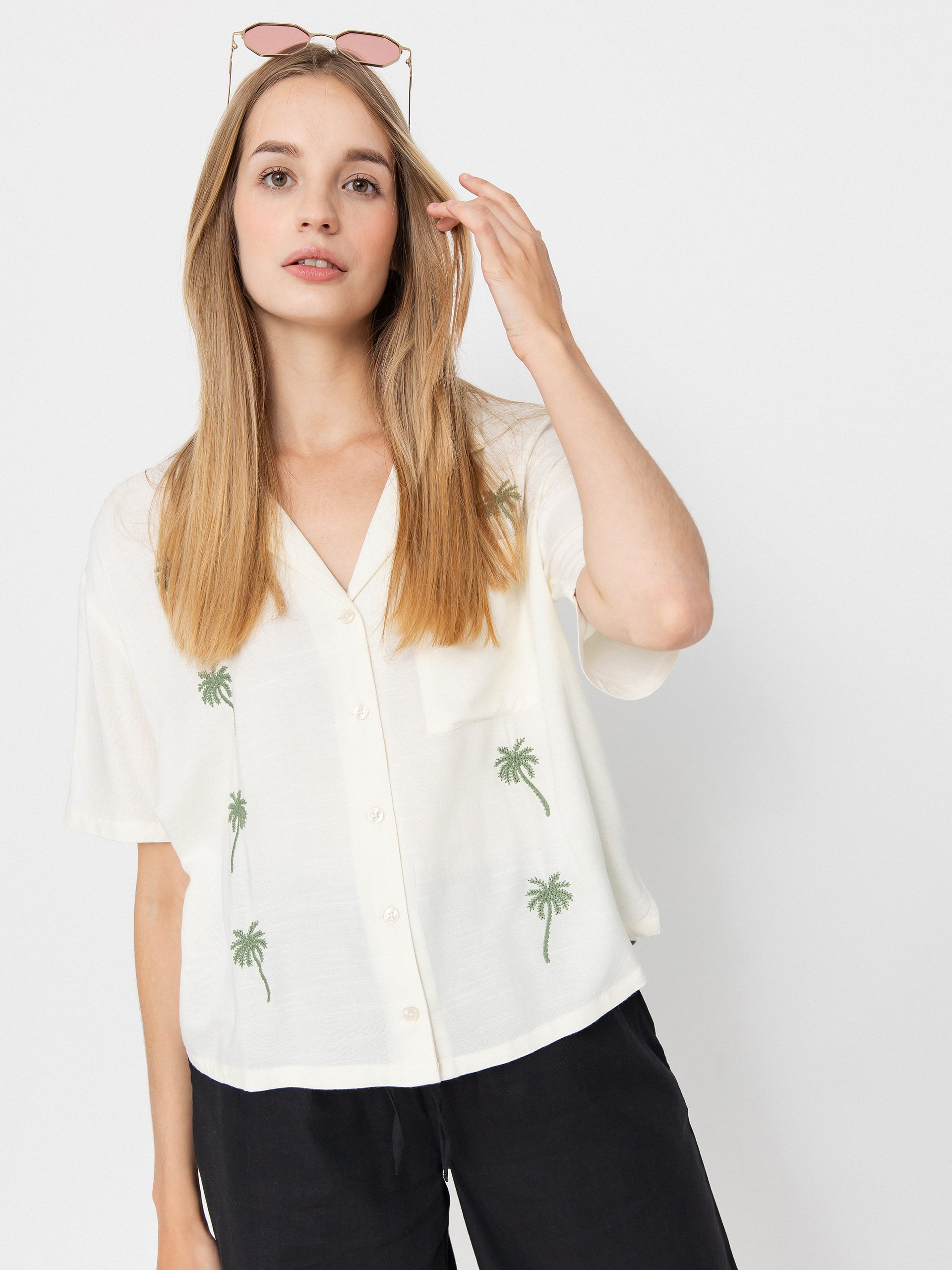 Košile Volcom Sun Stunner Wmn (bone)