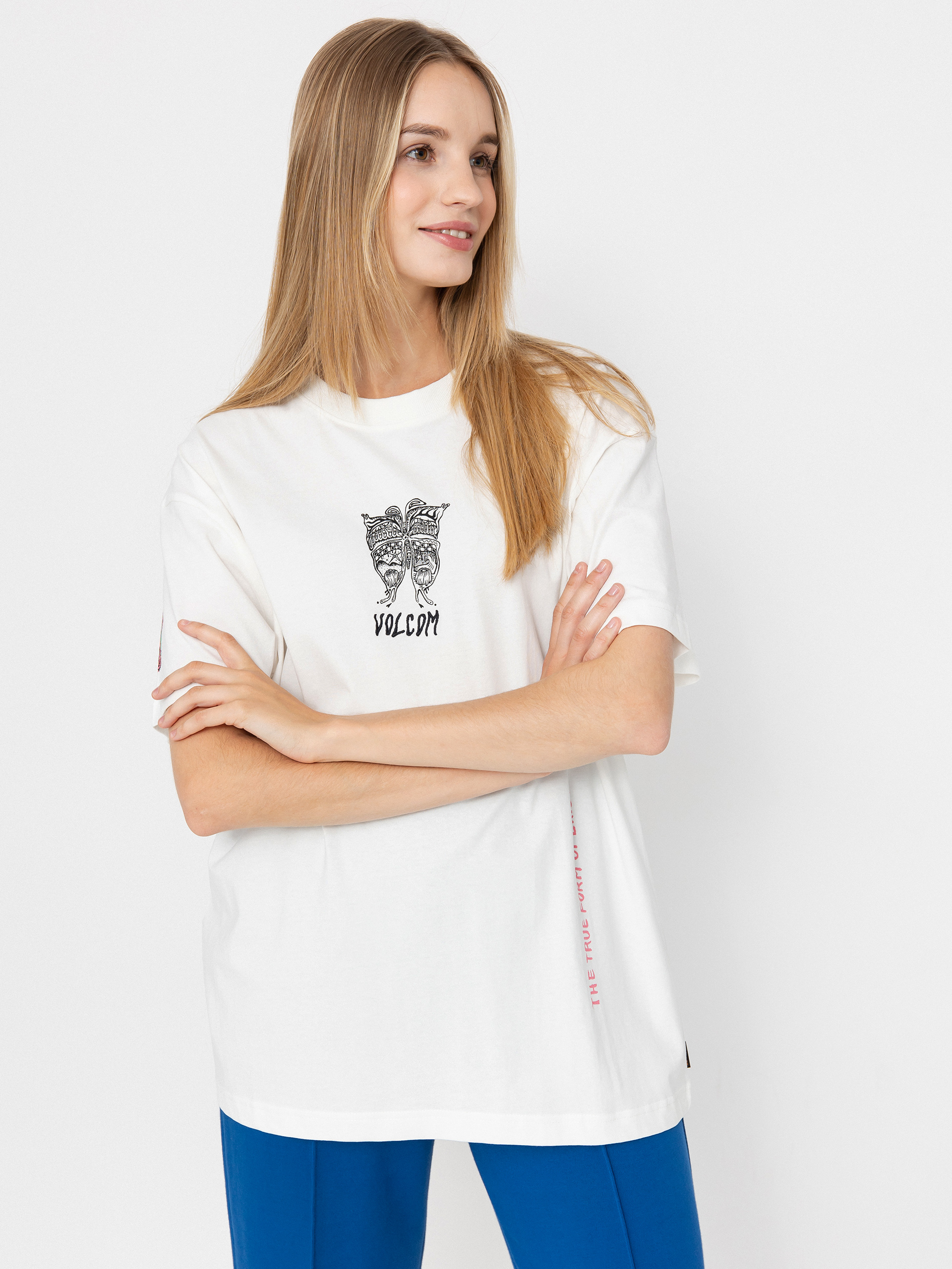 Tričko Volcom Fa Alix 3 Wmn (star white)