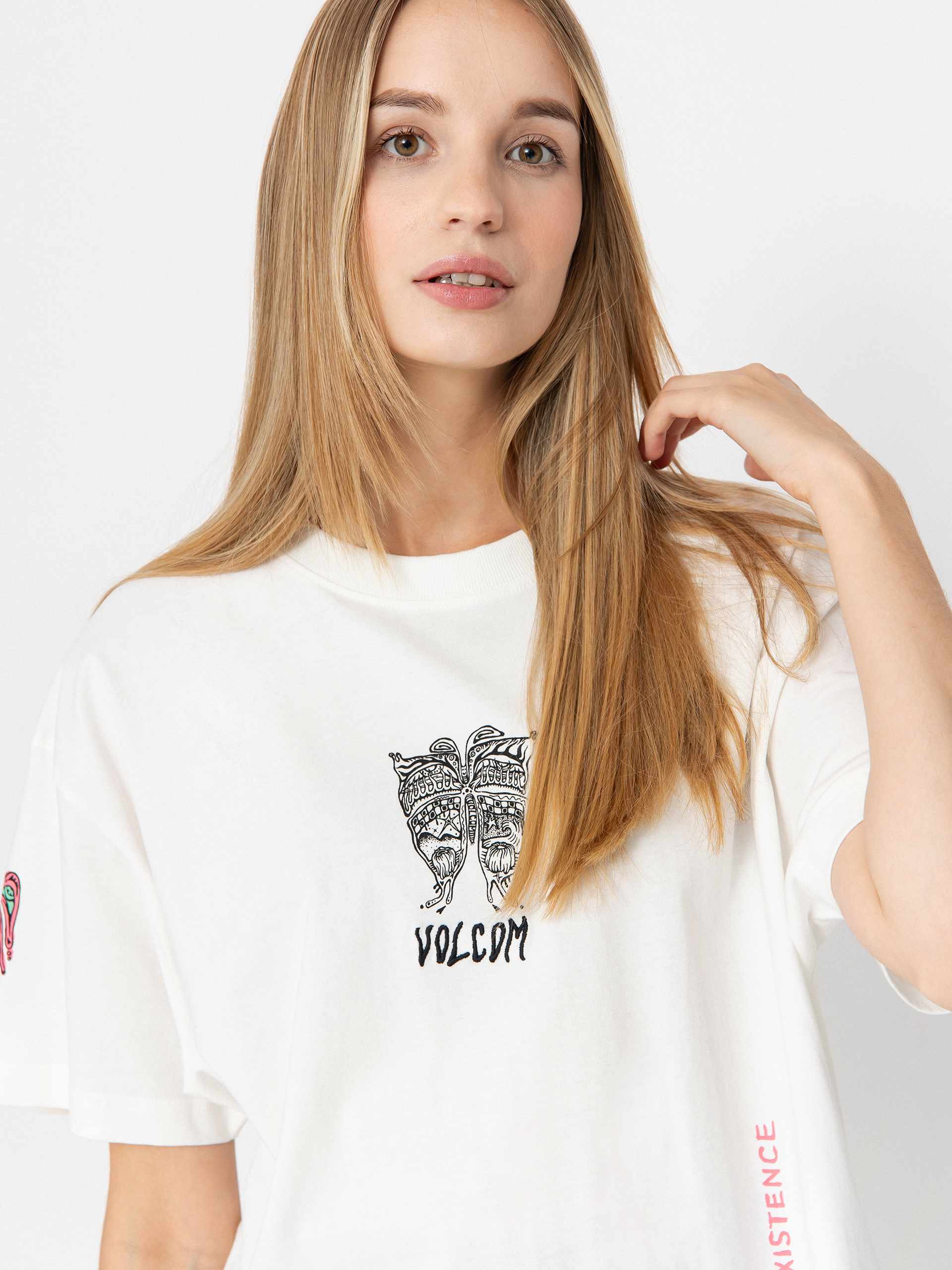 Tričko Volcom Fa Alix 3 Wmn (star white)