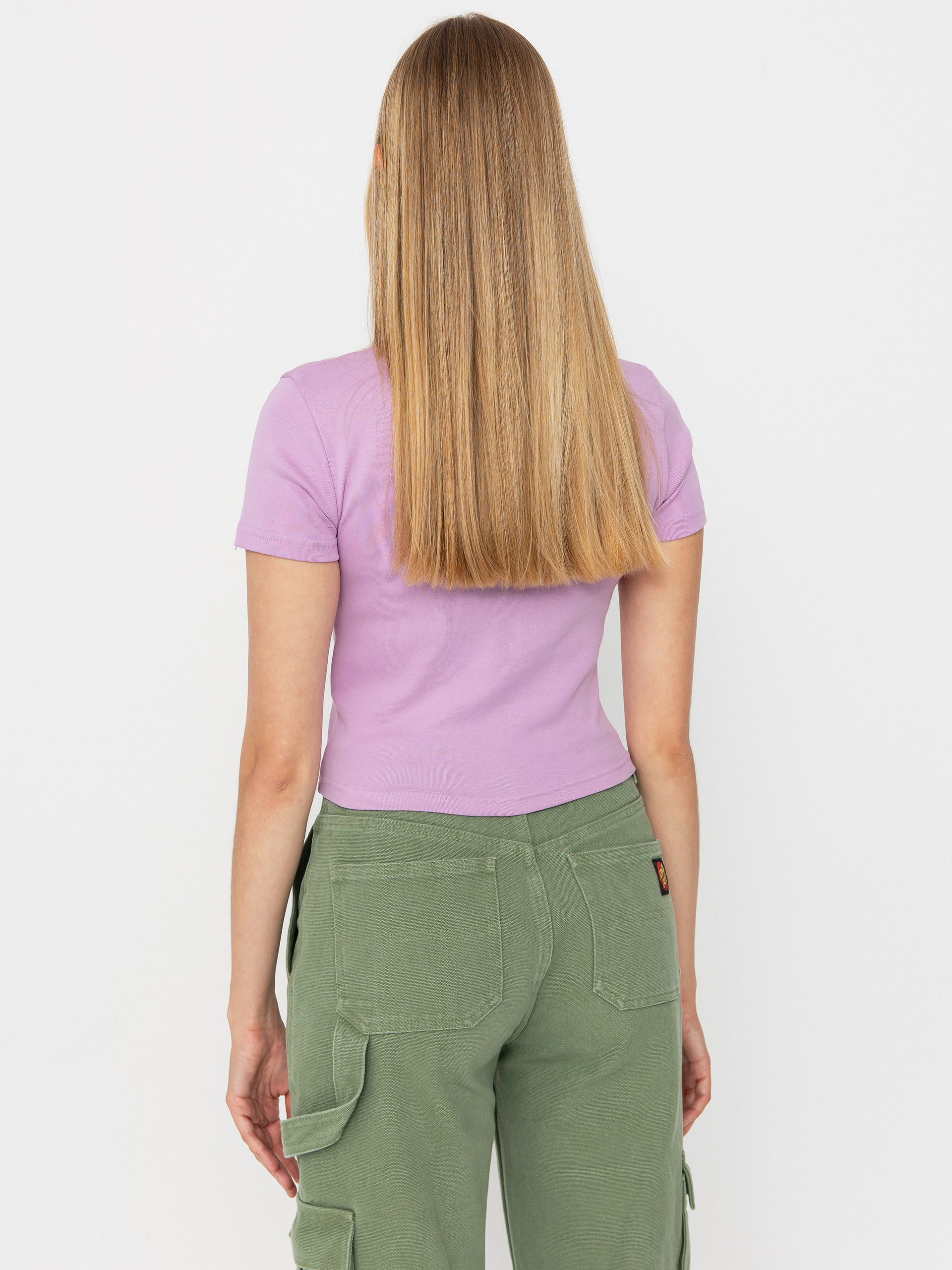 Tričko Volcom Volcomstone Crop Wmn (iris purple)