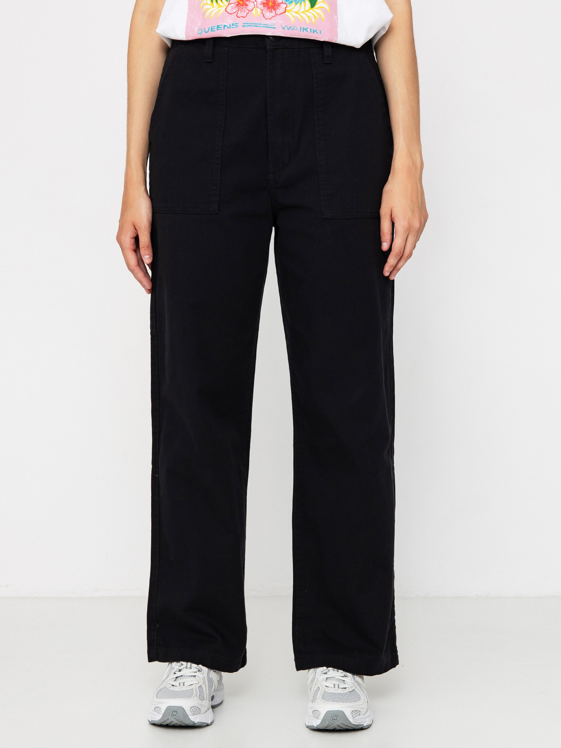 Kalhoty Vans Union Relaxed Carpenter Wmn (black)