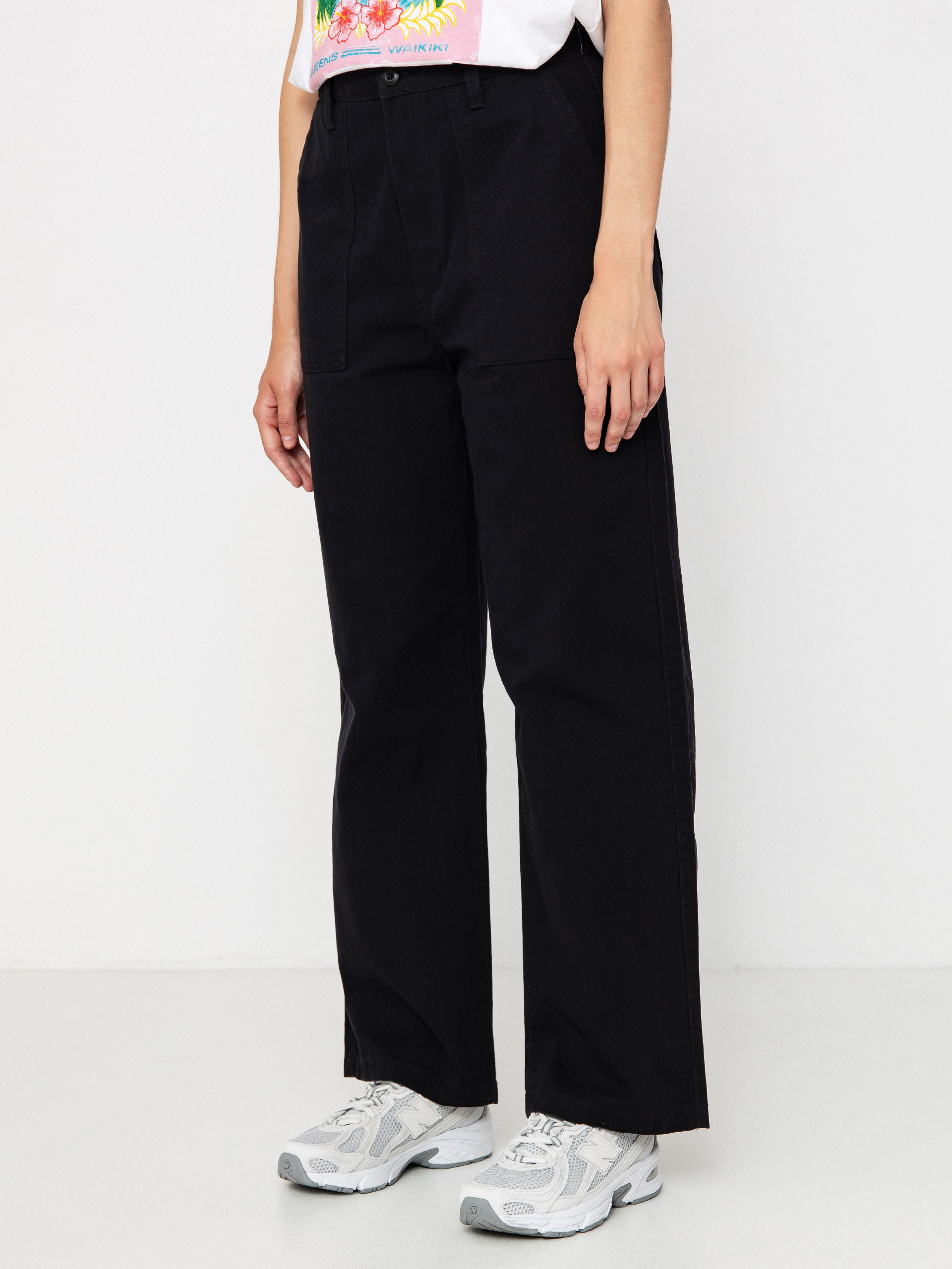 Kalhoty Vans Union Relaxed Carpenter Wmn (black)