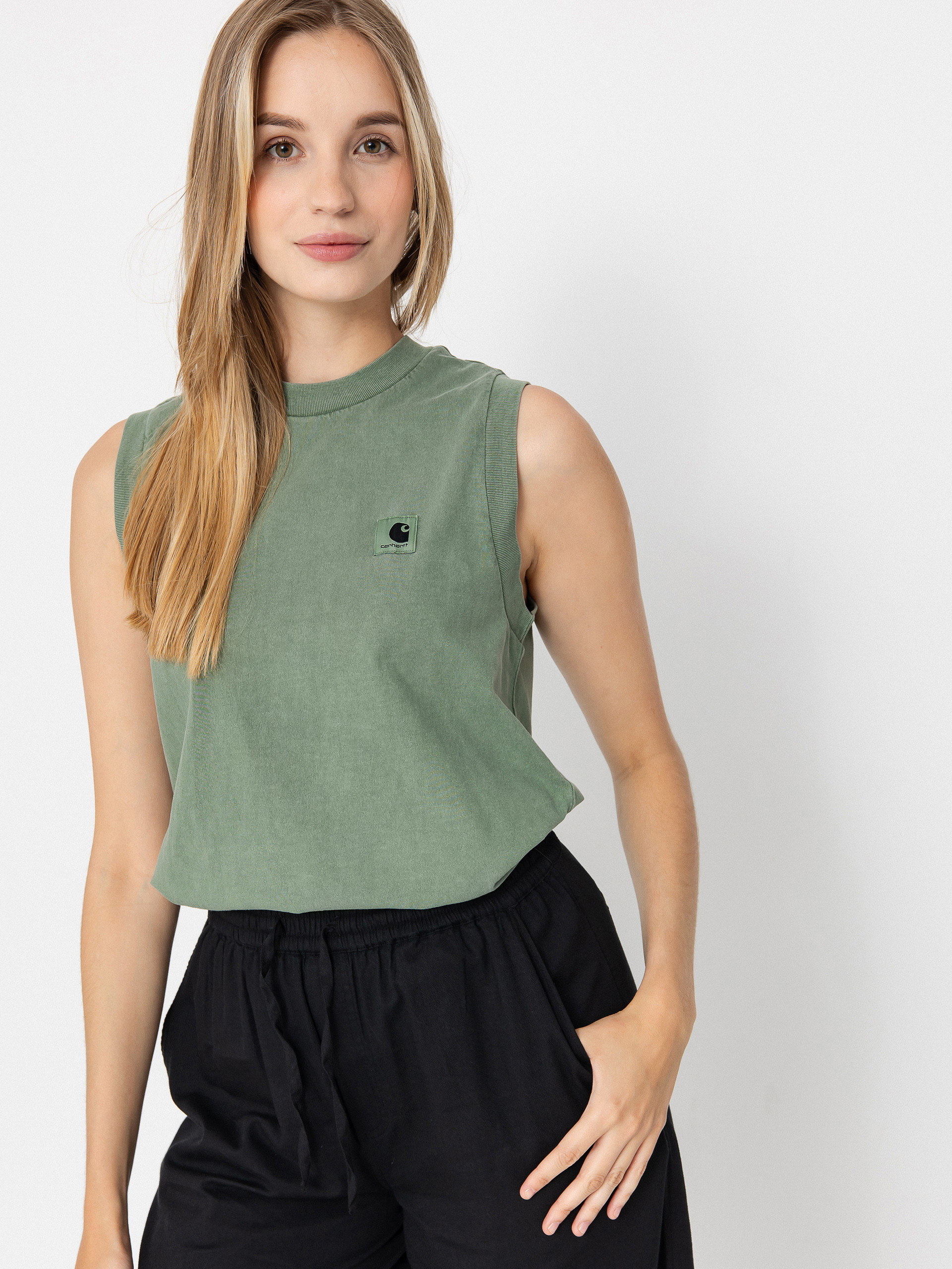 Tričko Carhartt WIP Nelson Wmn (park)