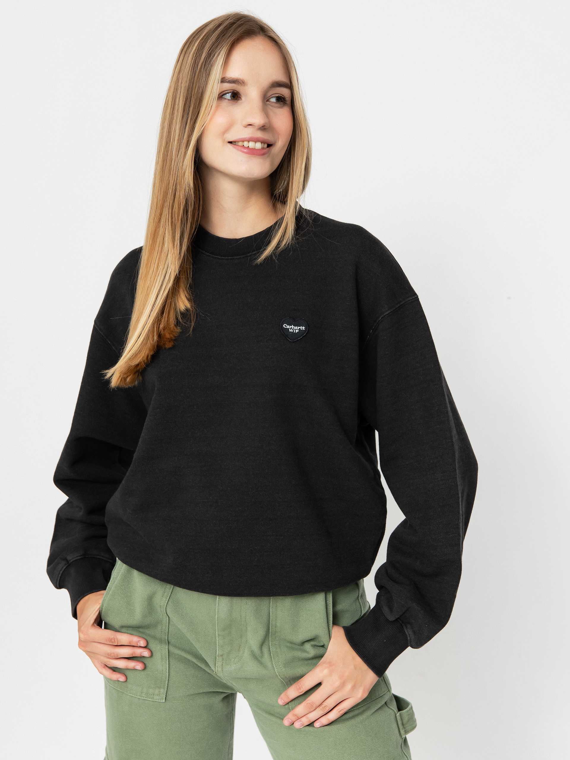 Mikina Carhartt WIP Ingo Wmn (black)