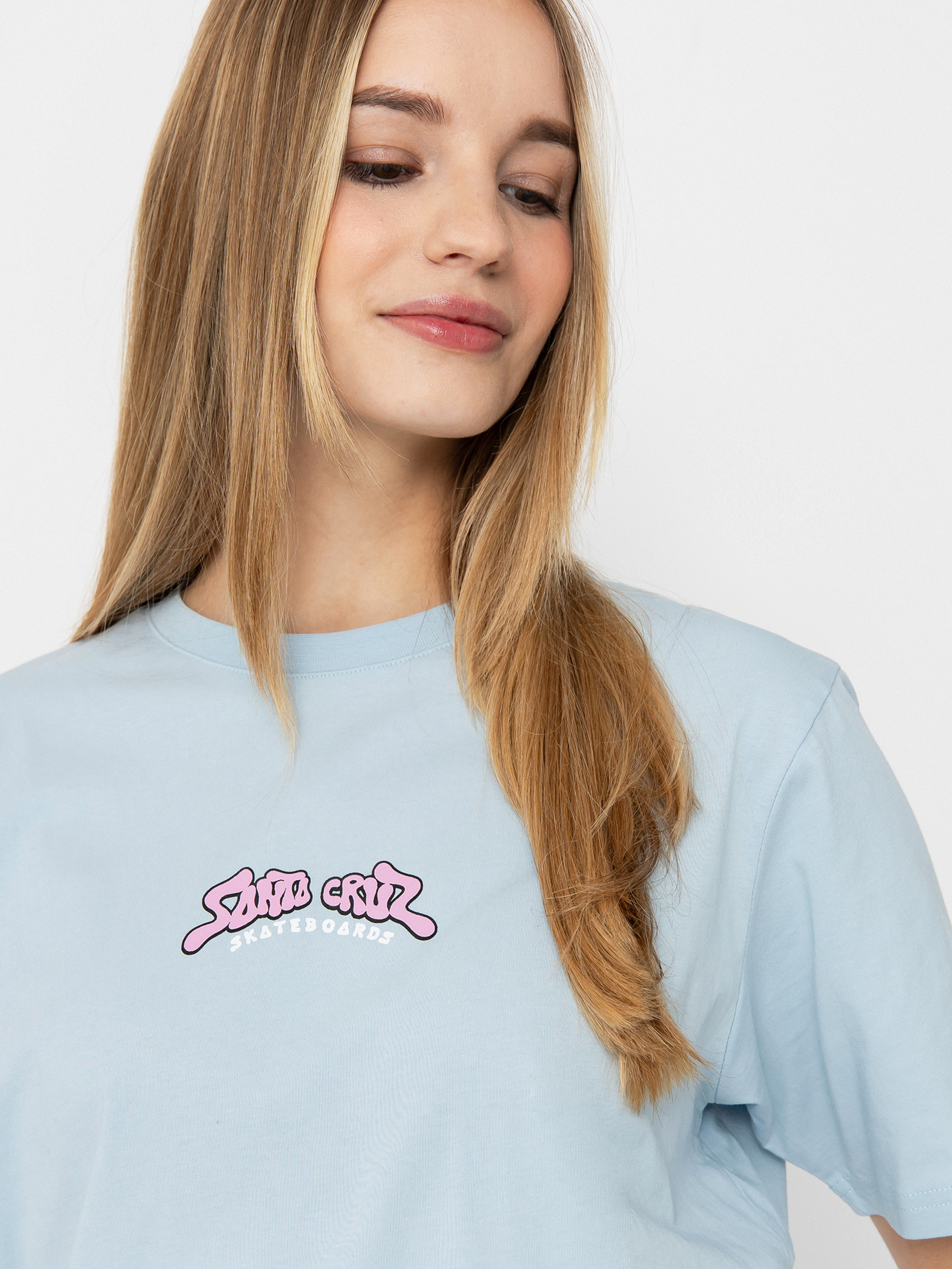 Tričko Santa Cruz Winkowski 8Baller Surf Wmn (fresh blue)