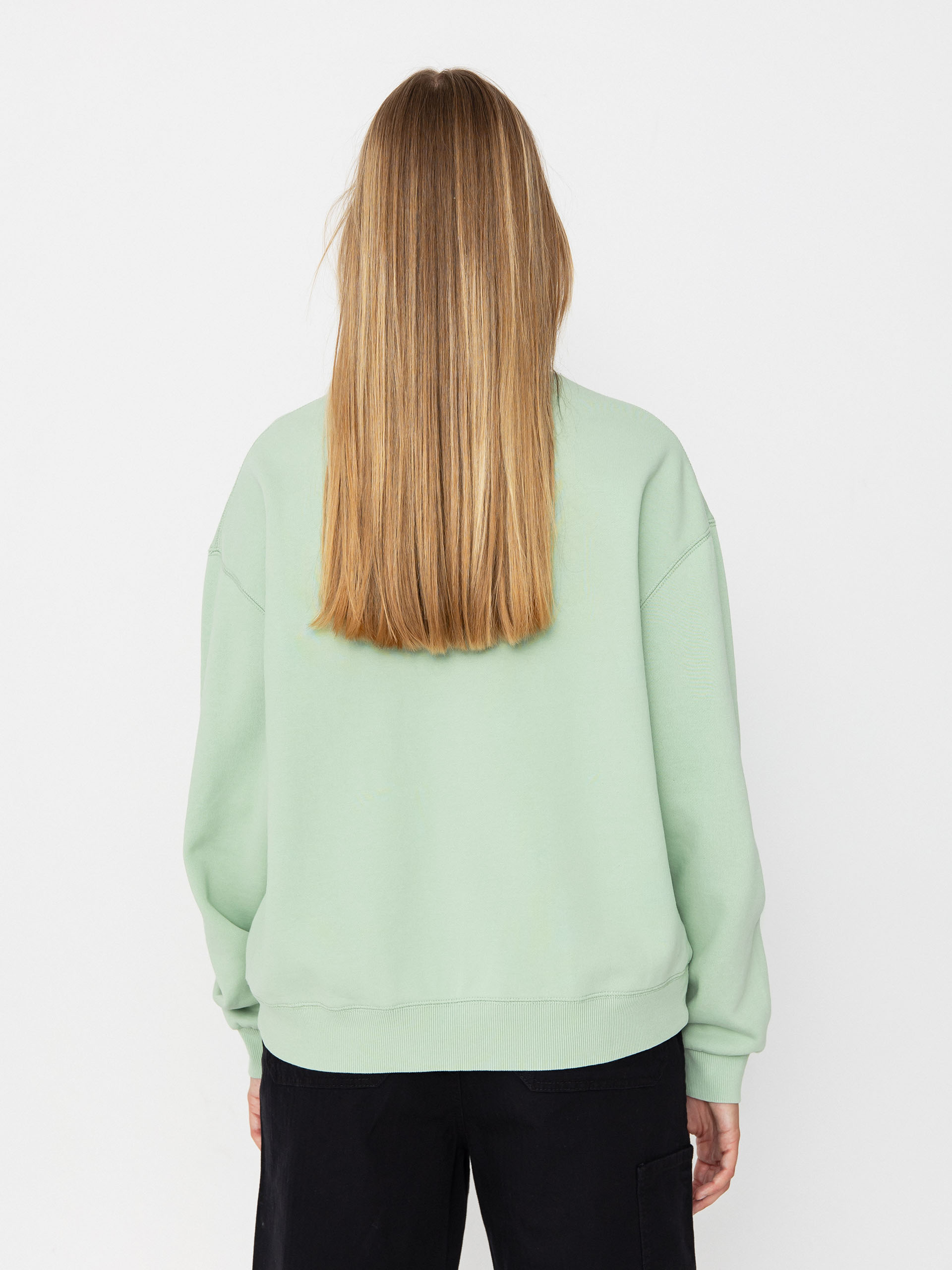 Mikina Santa Cruz Asp Butterfly Crew Wmn (pale sage wash)