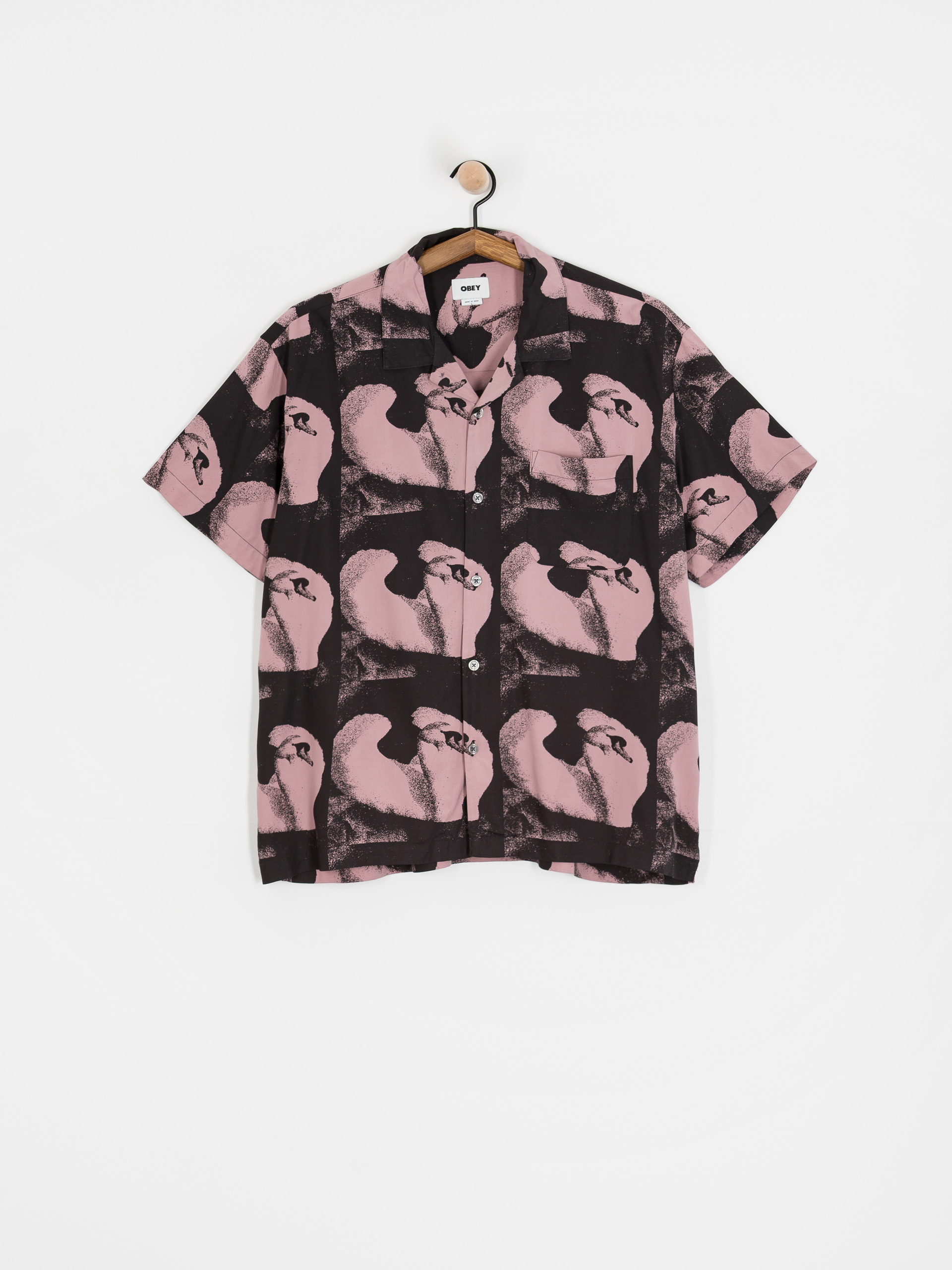 Košile OBEY Ambre (mauve multi)