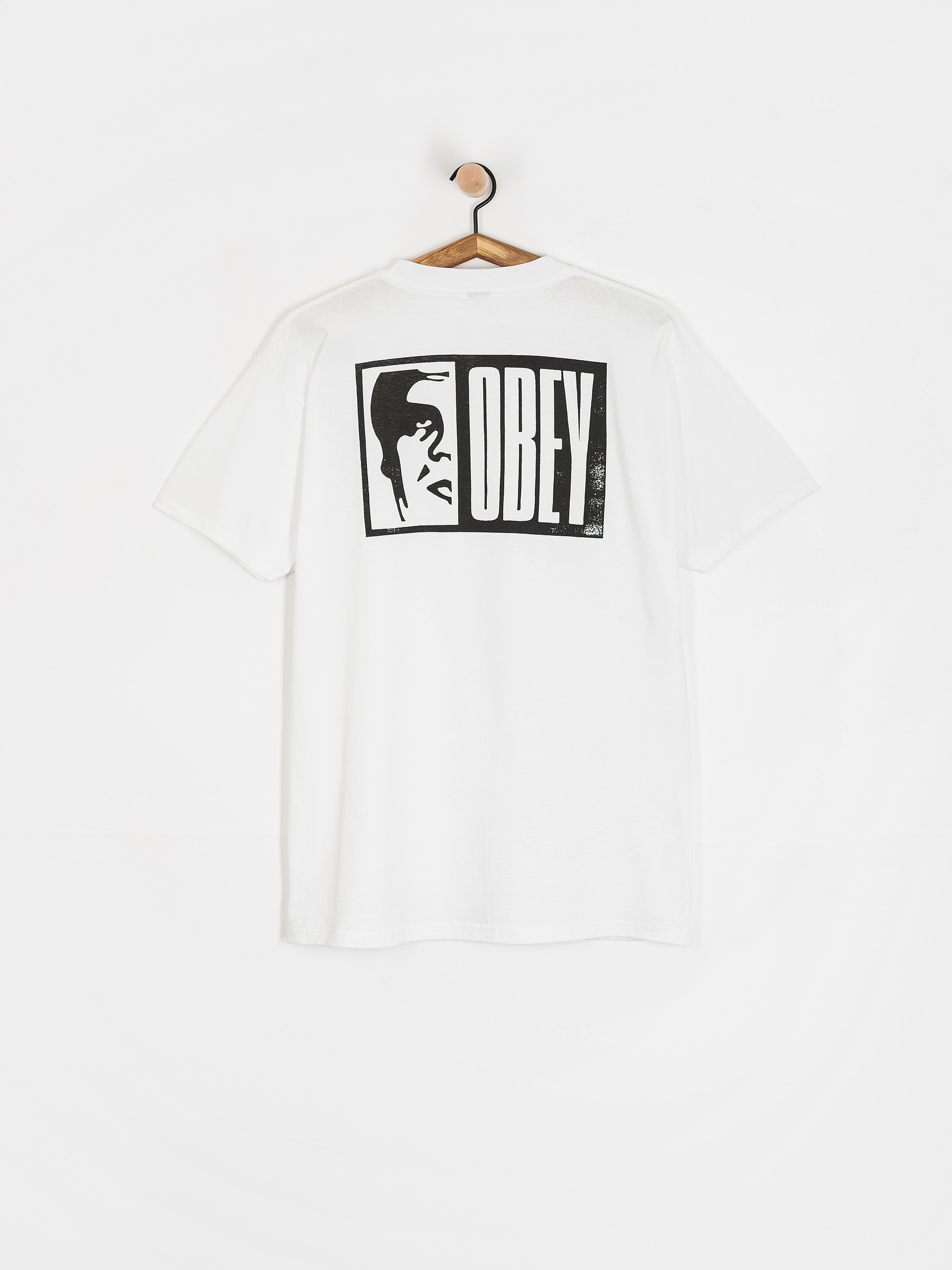 Tričko OBEY Half Icon (white)