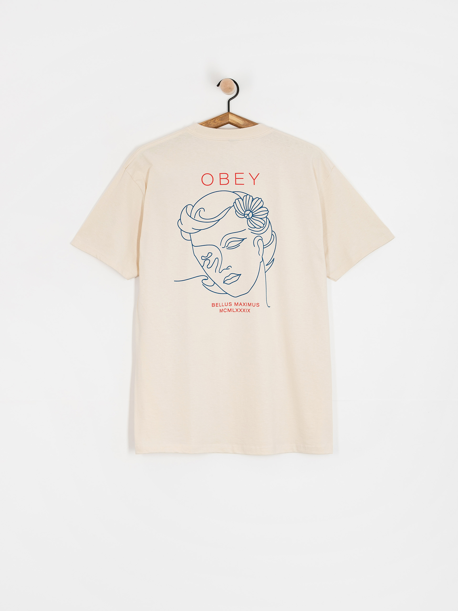 Tričko OBEY Bella Maximus (cream)
