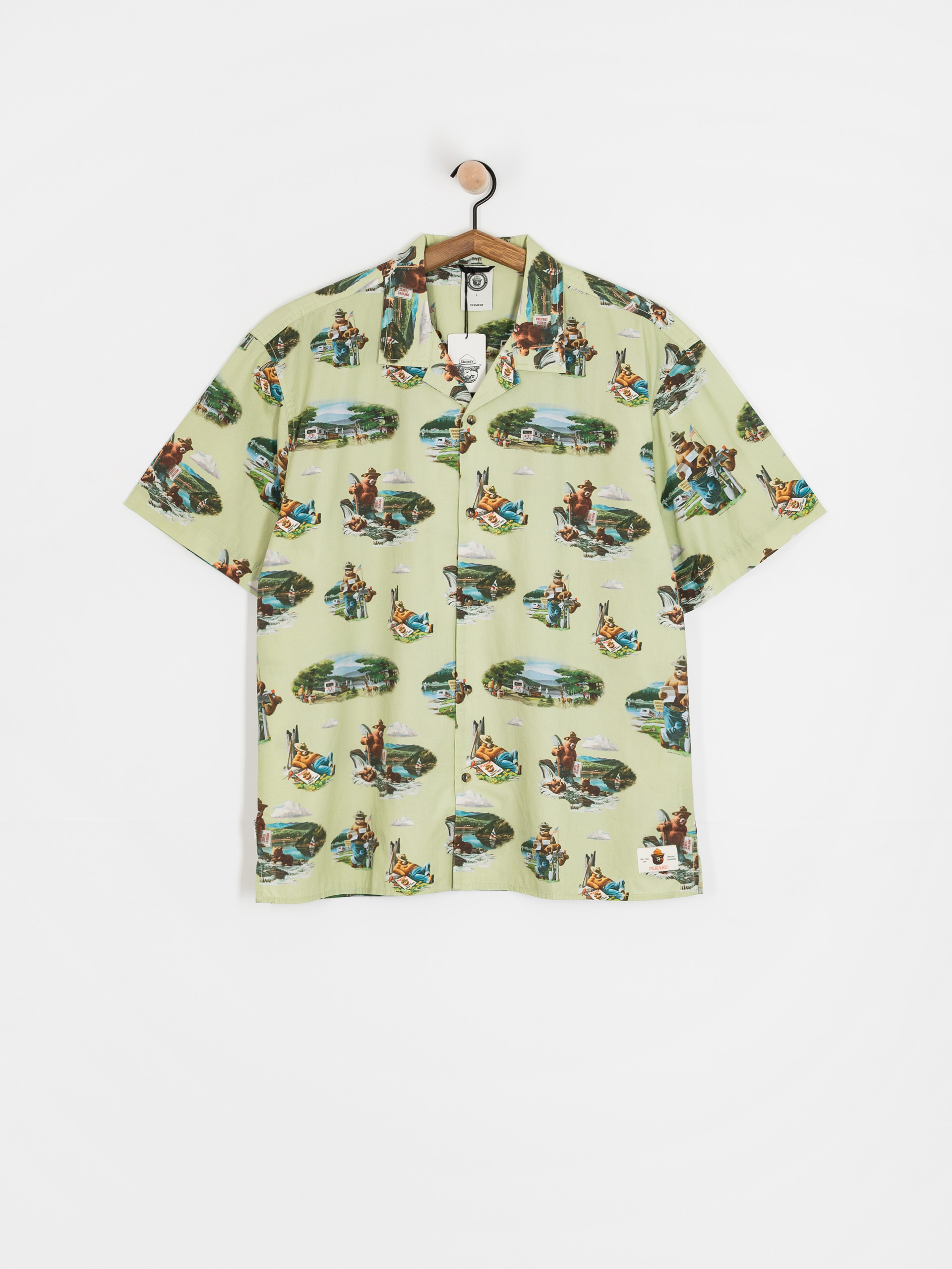 Košile Element Sbxe Camp (oyster gray)