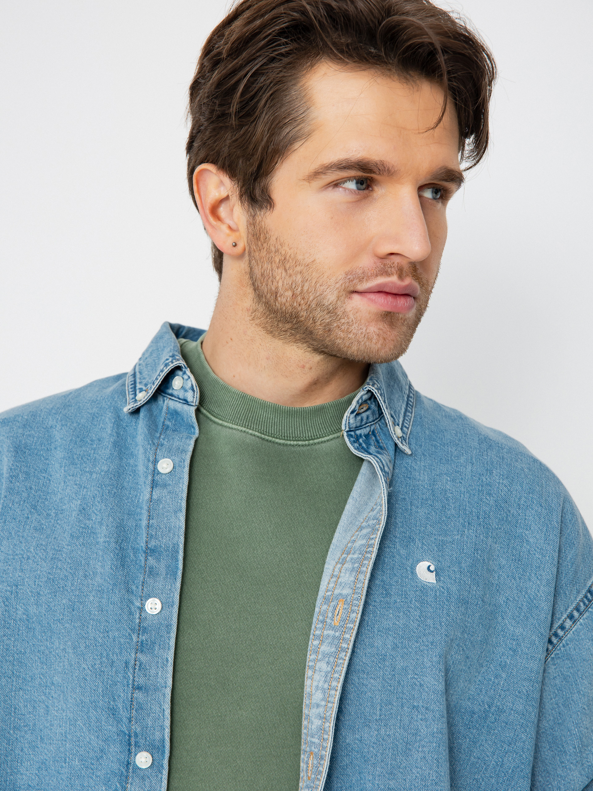 Košile Carhartt WIP Lucas (blue)