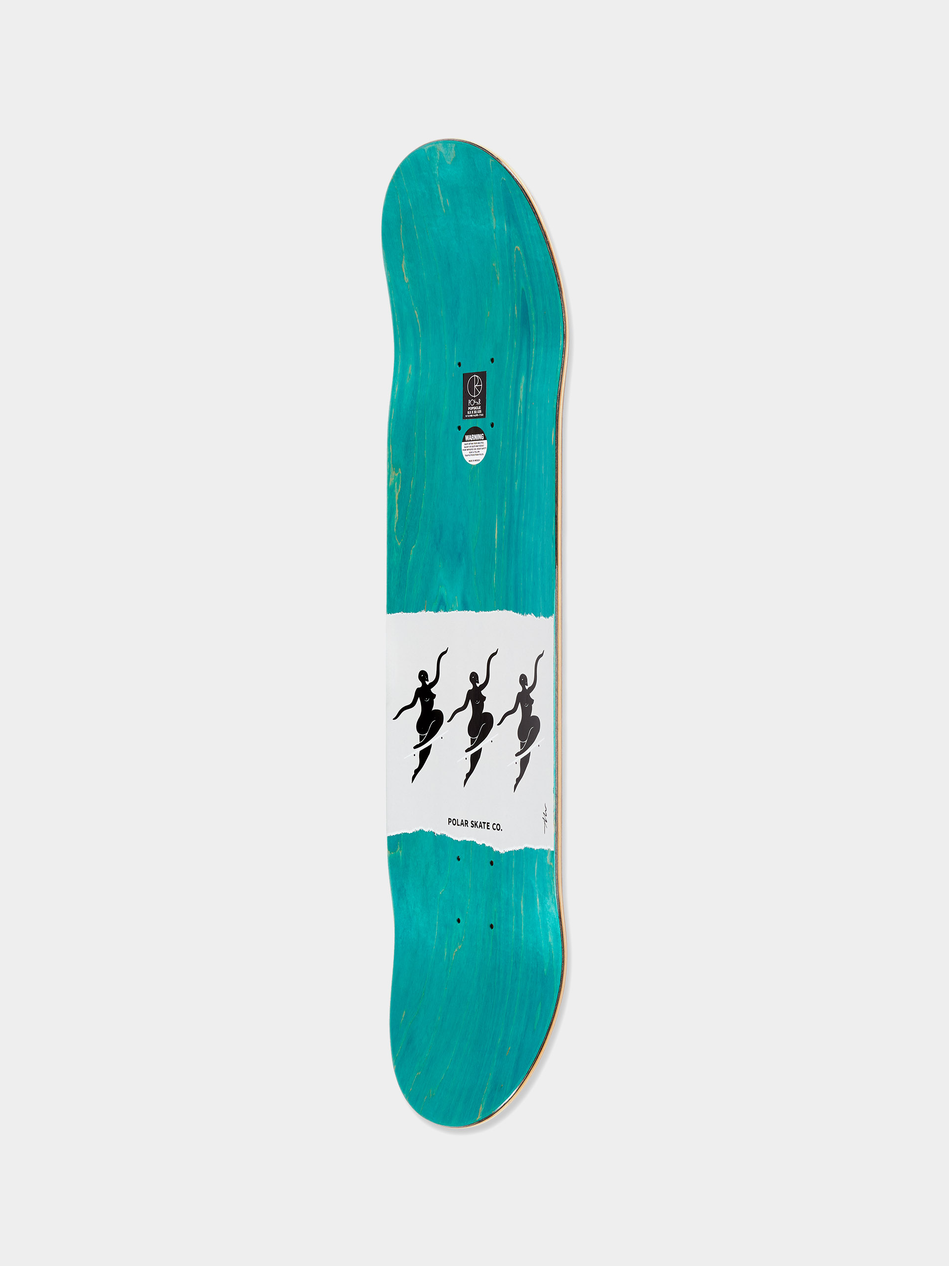 Deska Polar Skate Team Model No Complies (white)