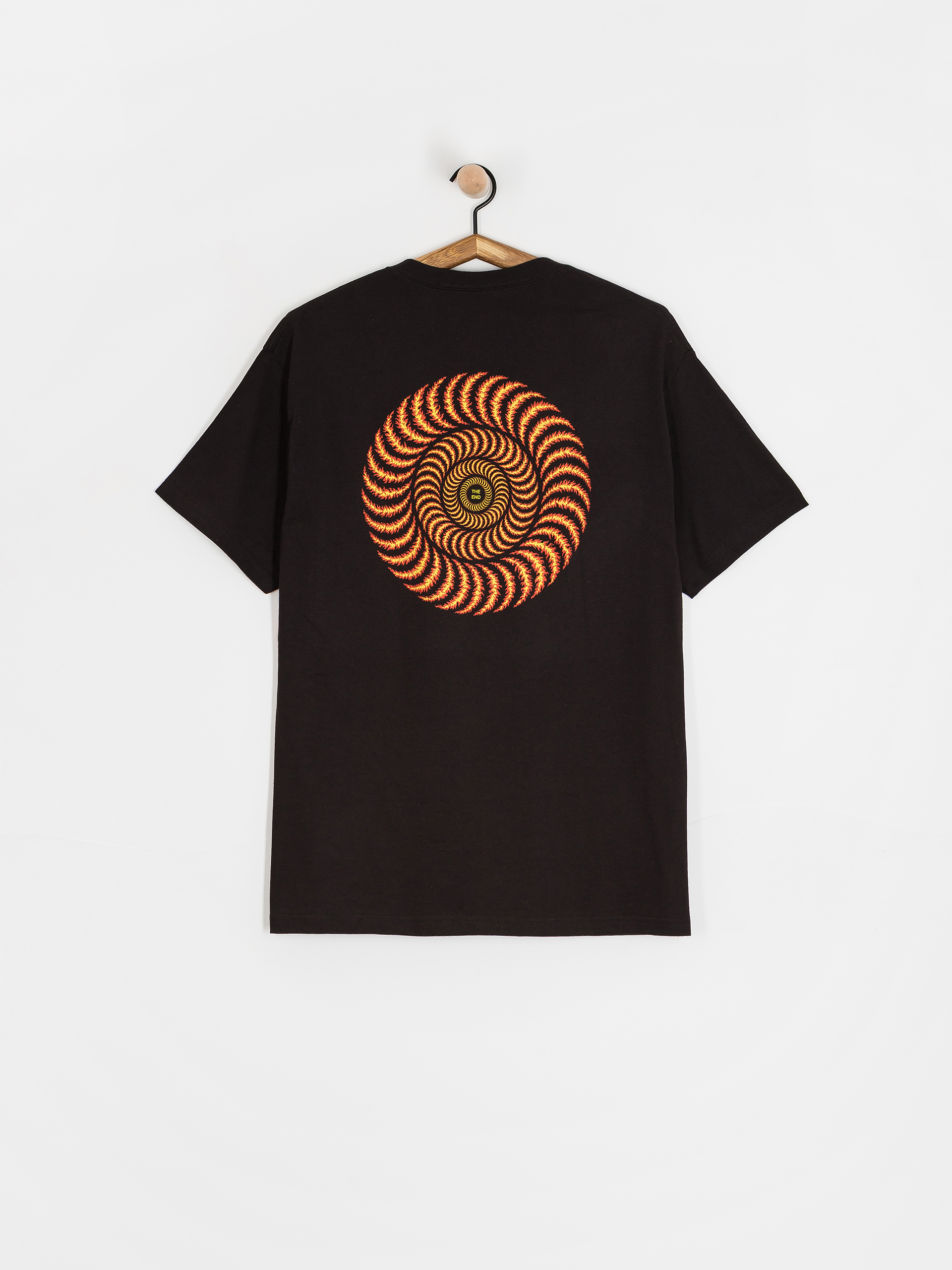 Tričko Spitfire Og Classic Flame (black w/red&yellow prints)