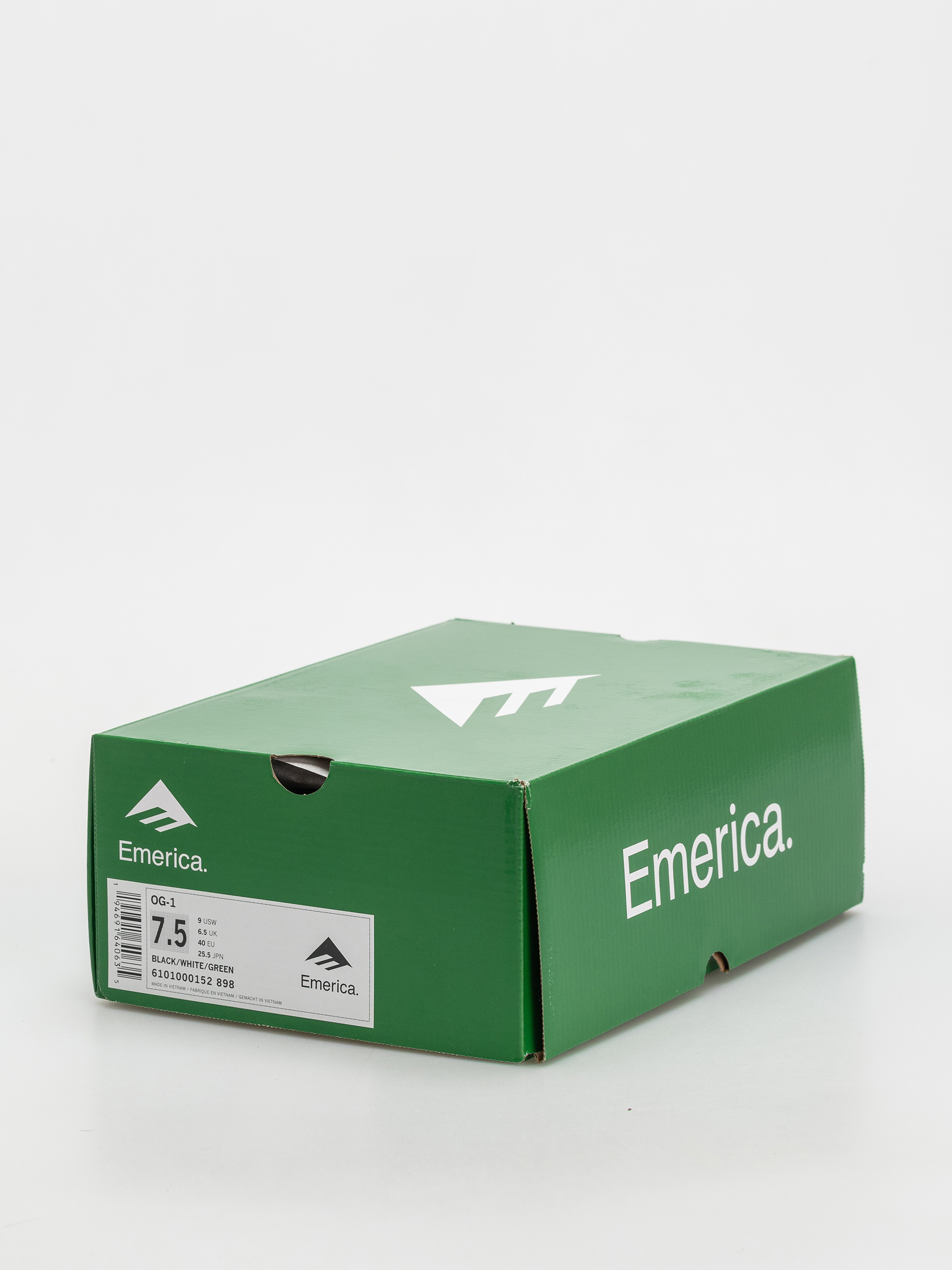 Boty Emerica Og 1 (black/white/green)
