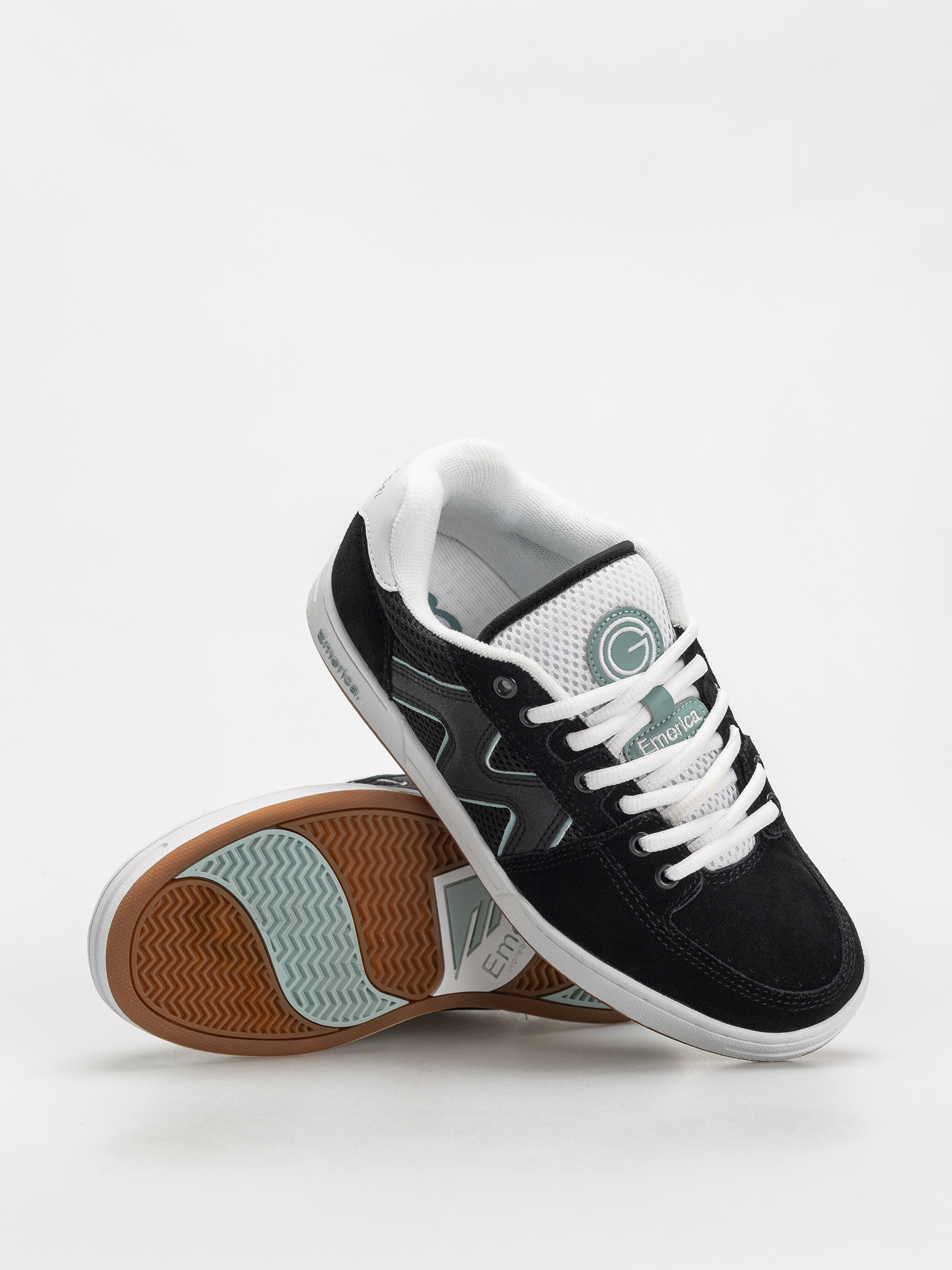 Boty Emerica Og 1 (black/white/green)
