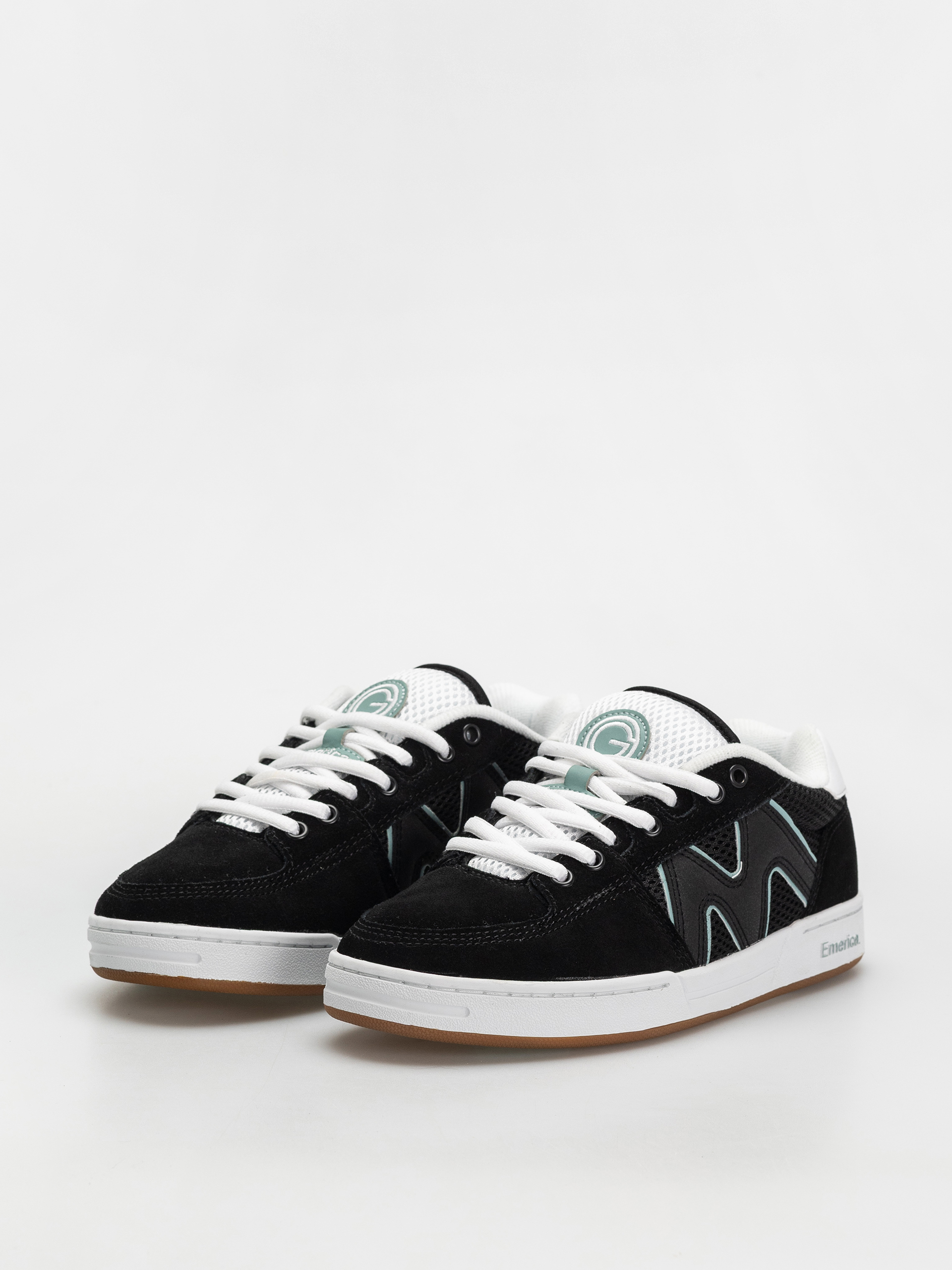 Boty Emerica Og 1 (black/white/green)
