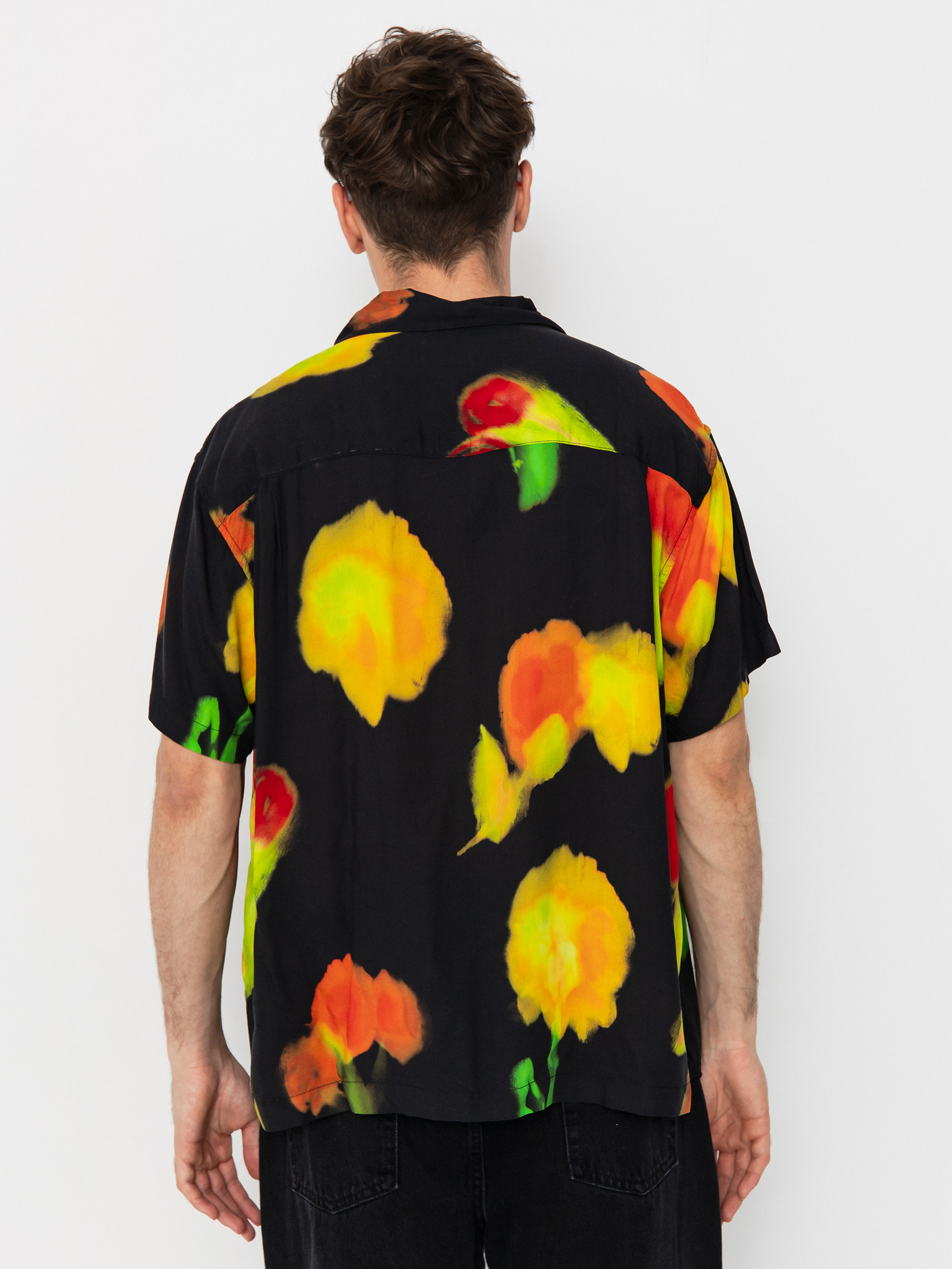 Košile OBEY Kinney (black multi)