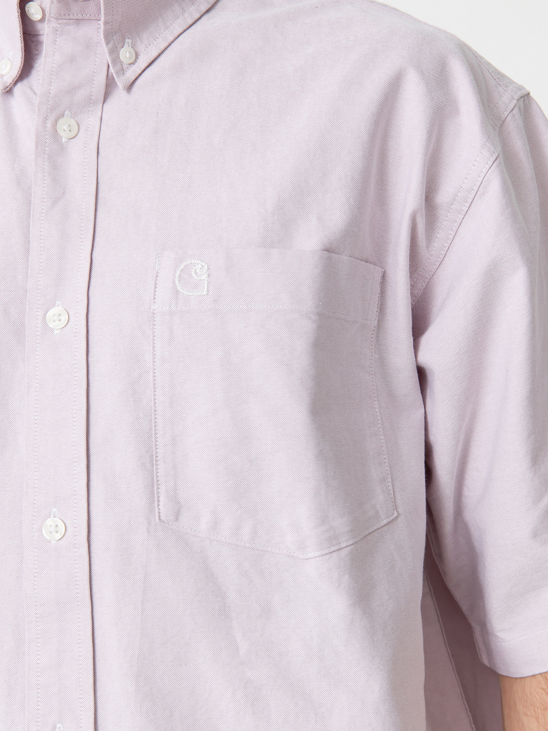 Košile Carhartt WIP Braxton (hortensia/wax)