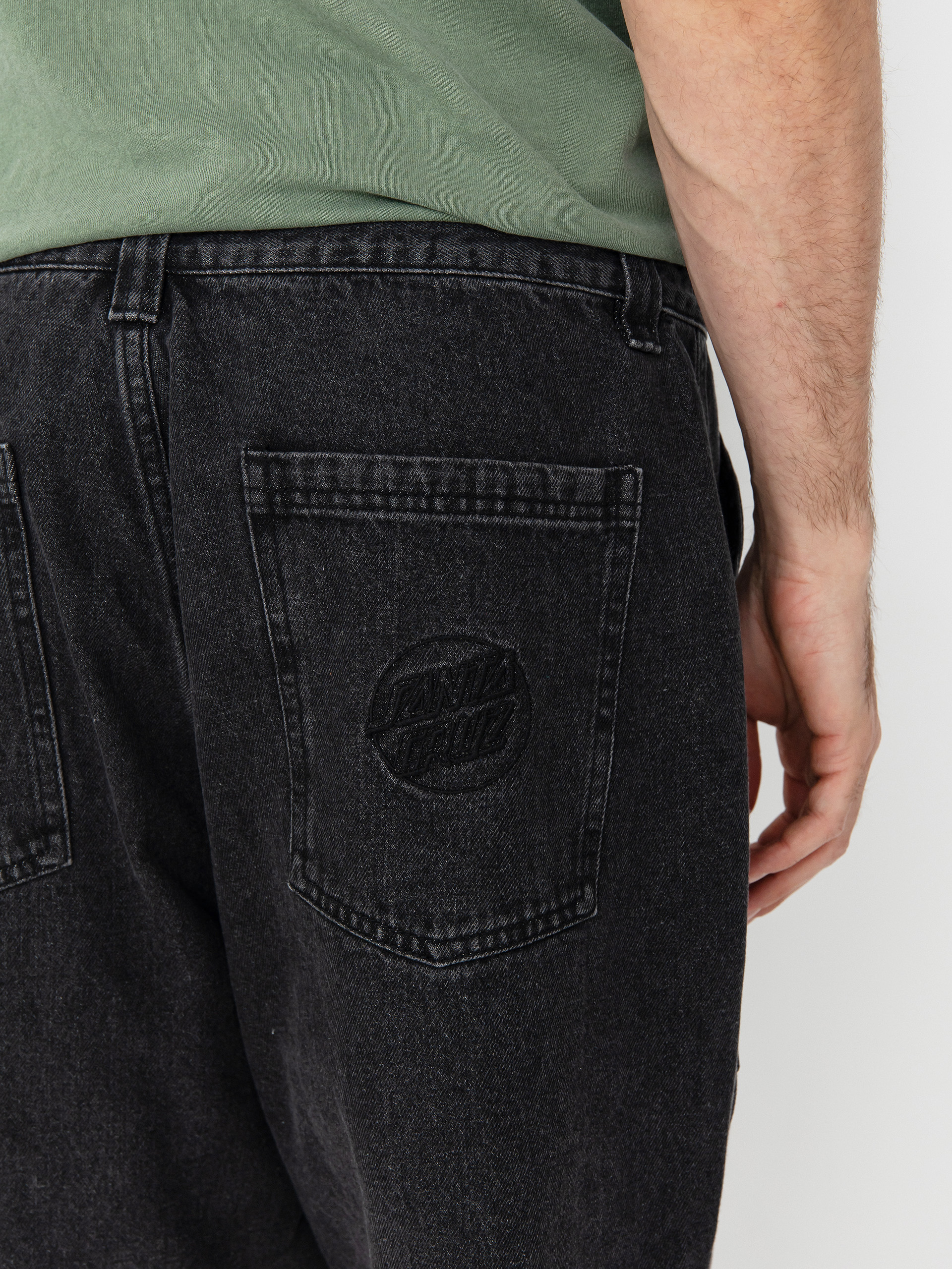 Kraťasy Santa Cruz Opus Dot Workwear (black)