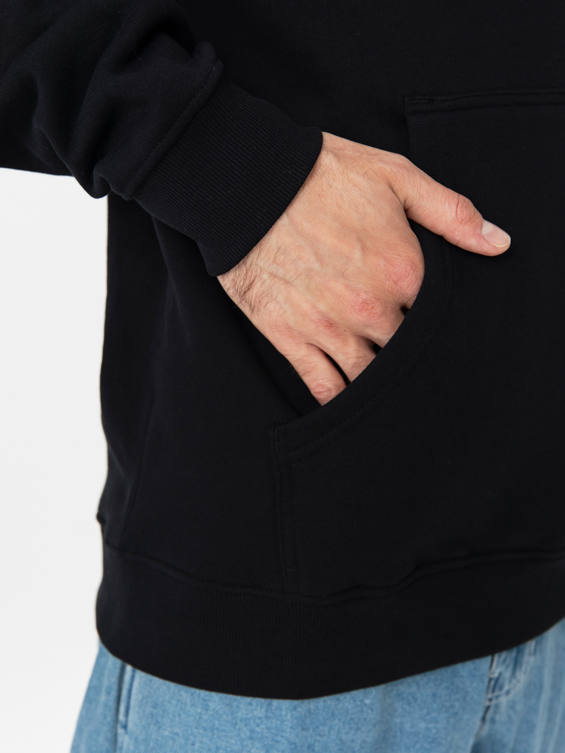 Mikina s kapucí Salty Crew River Rats HD (black)