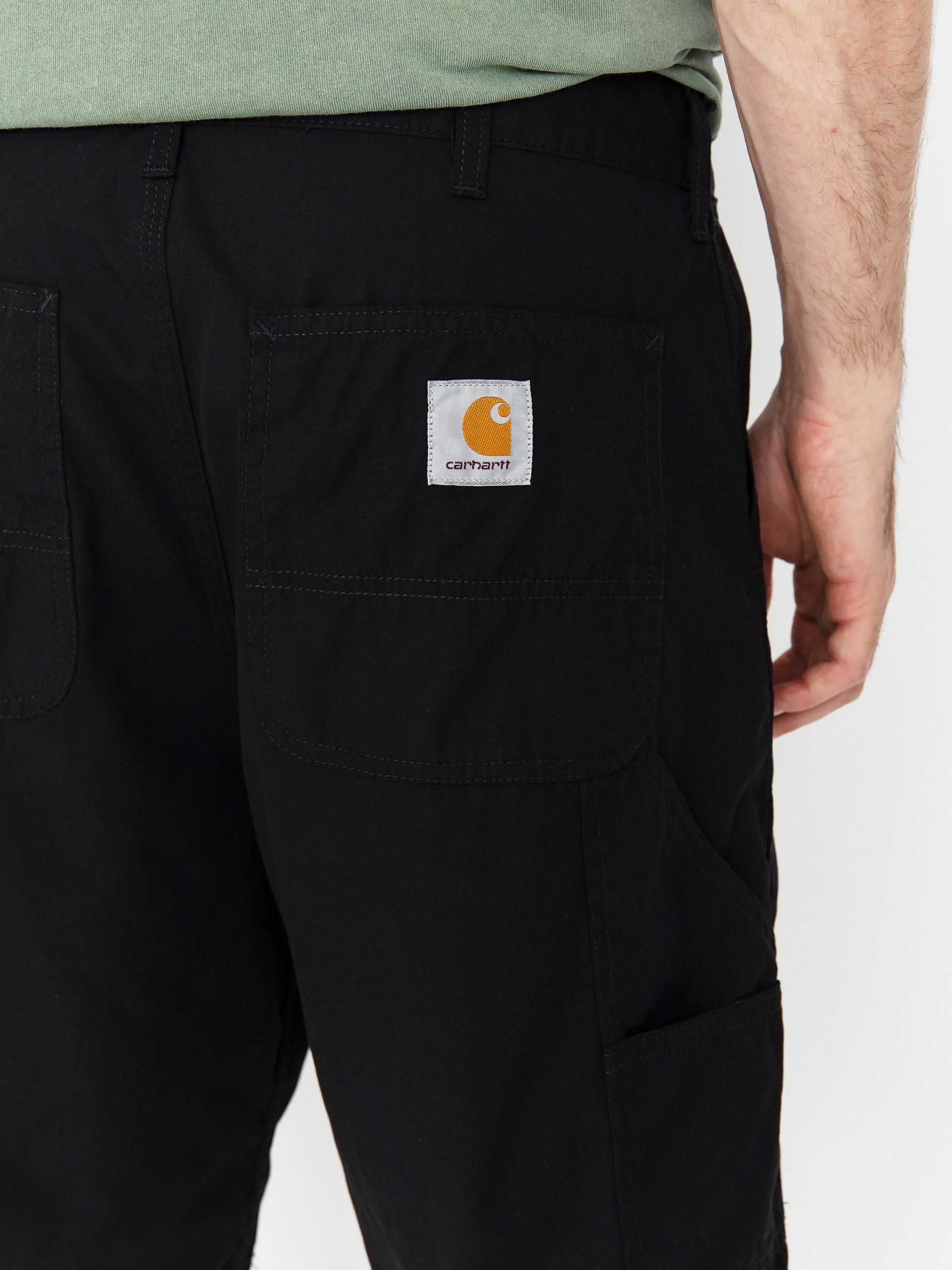 Kraťasy Carhartt WIP Double Knee (black)