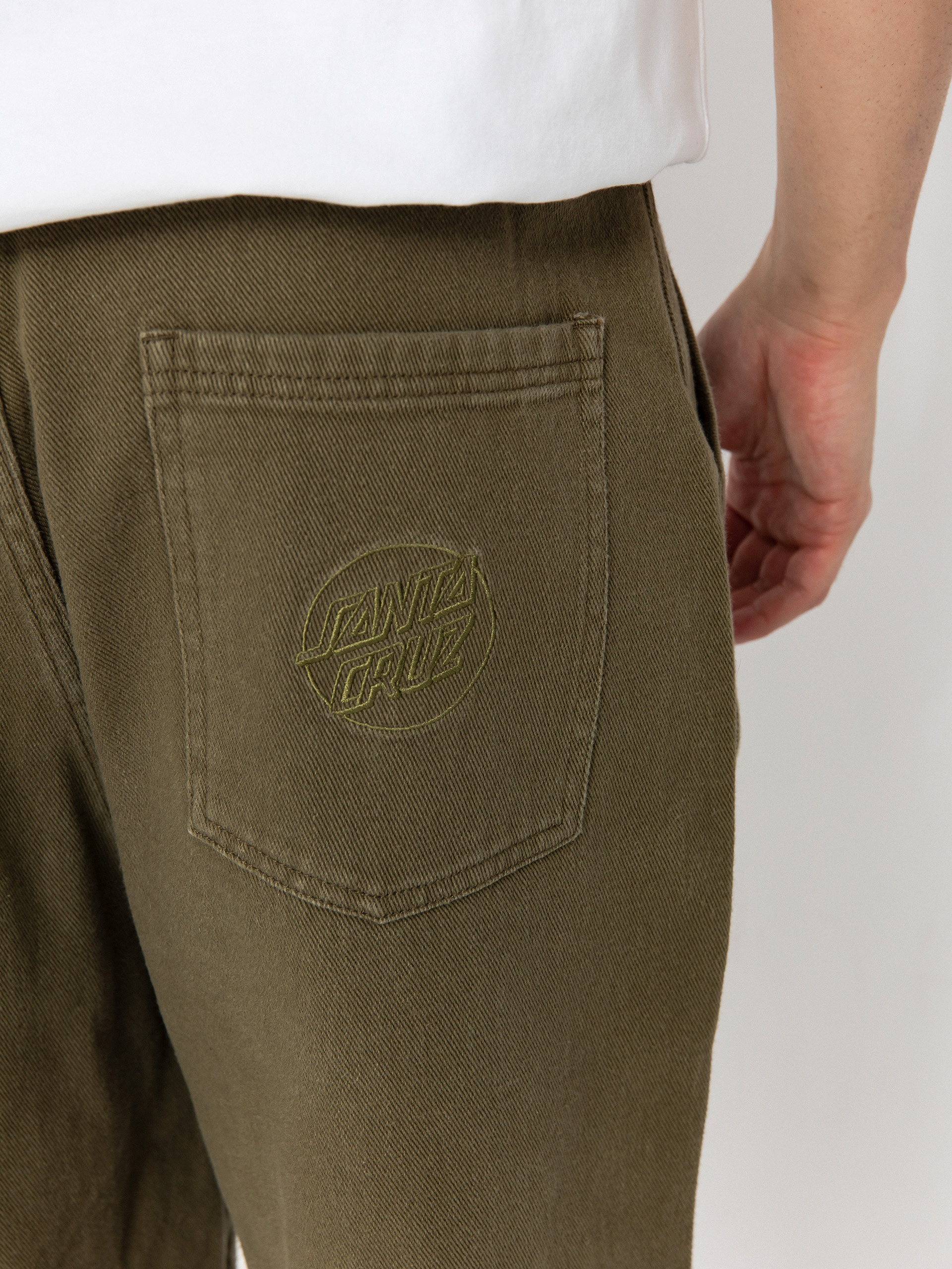 Kraťasy Santa Cruz Opus Dot Workwear (uniform green)