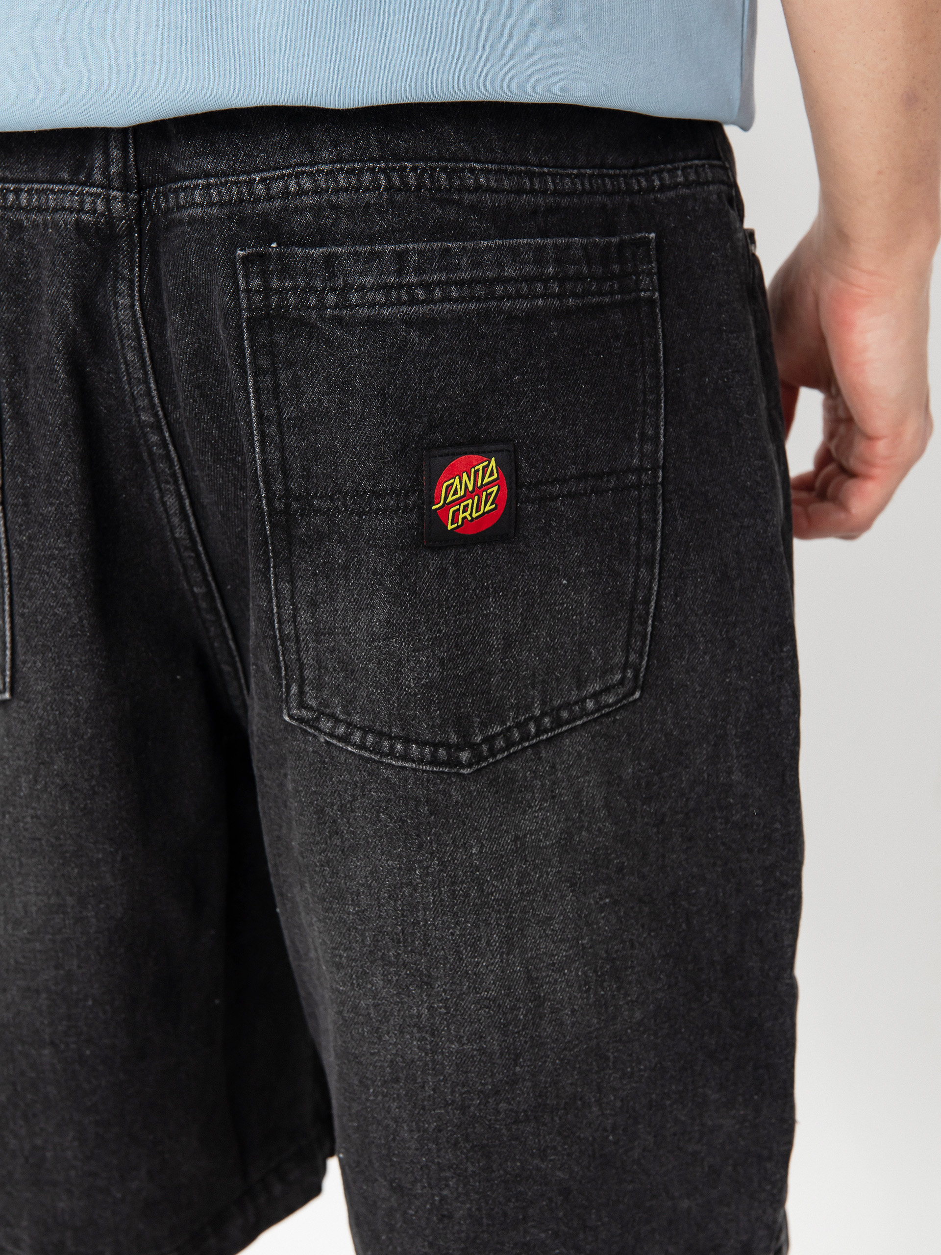 Kraťasy Santa Cruz Big (washed black)