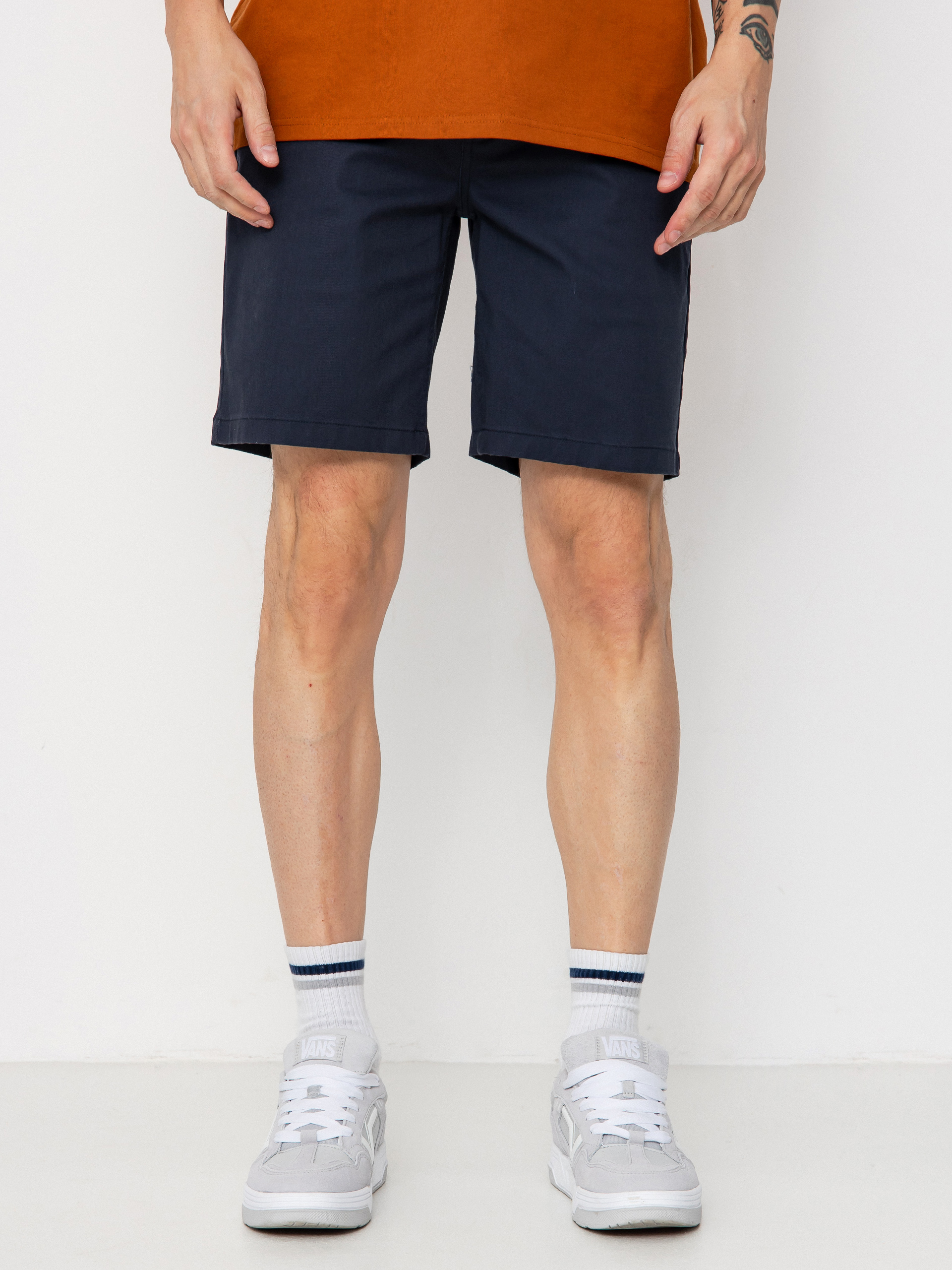 Kraťasy Brixton Choice Chino 19 (washed navy)
