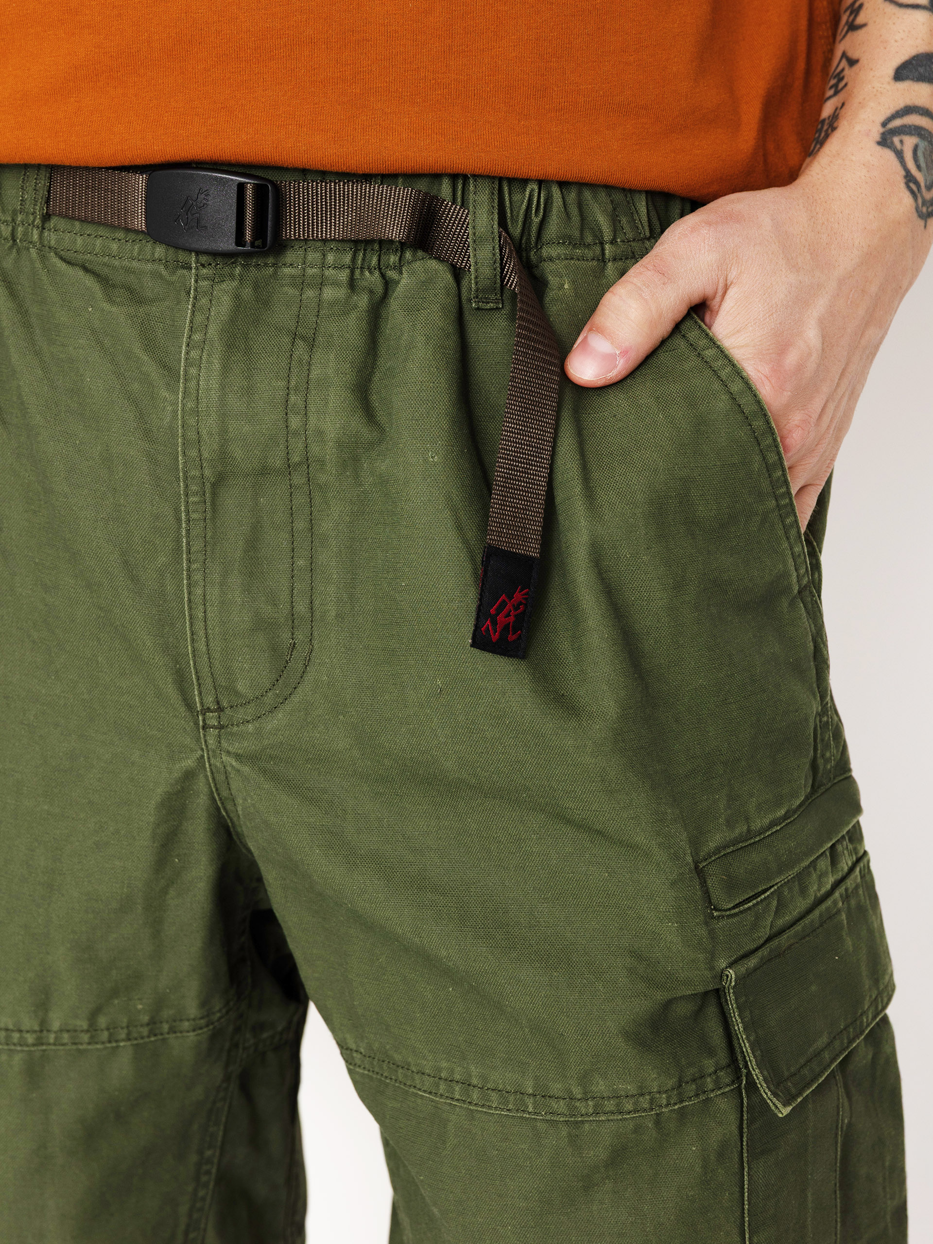 Kraťasy Gramicci Canvas Outback (moss)