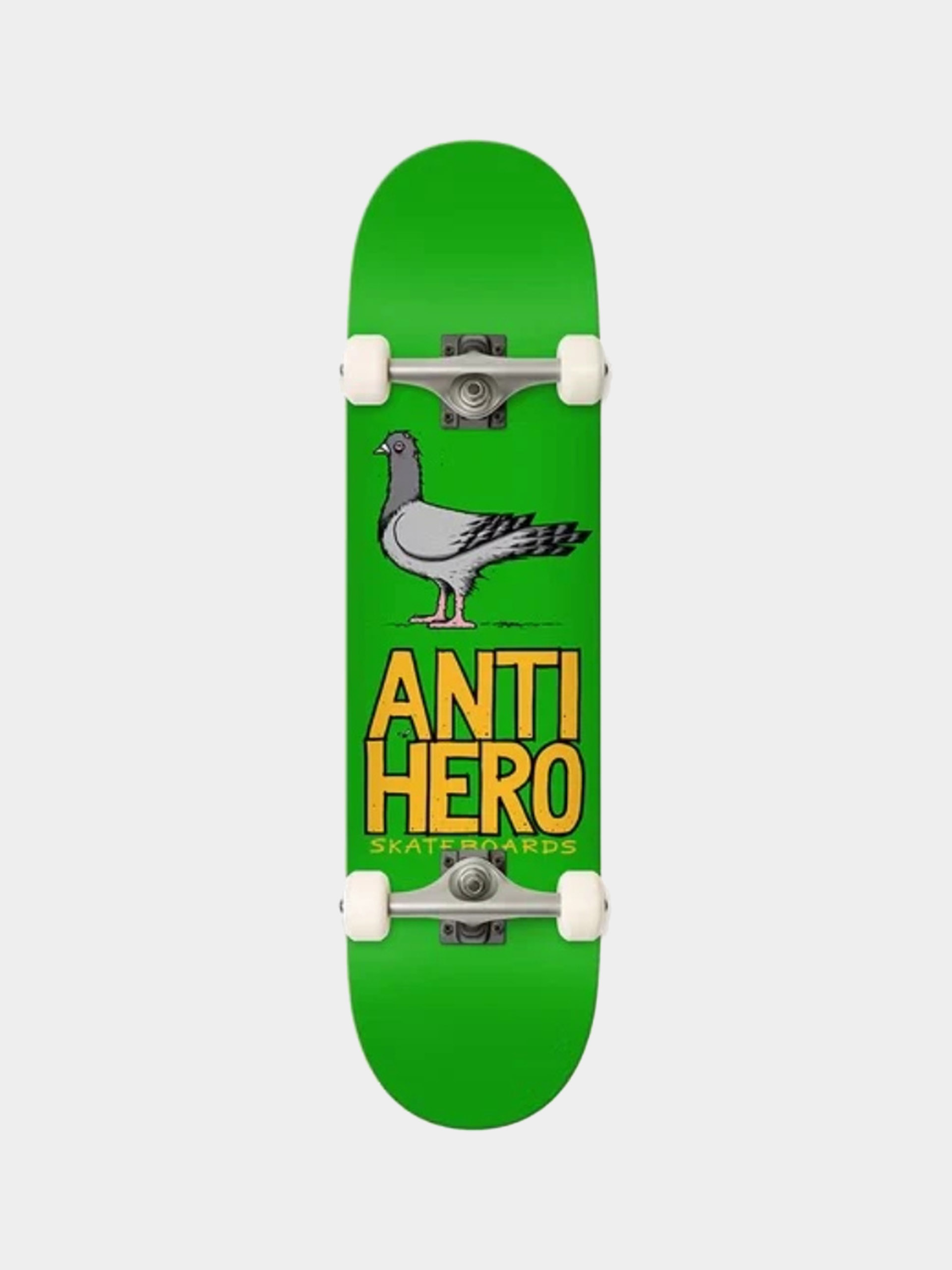 Skateboard Antihero Pigeon Close Up (green)