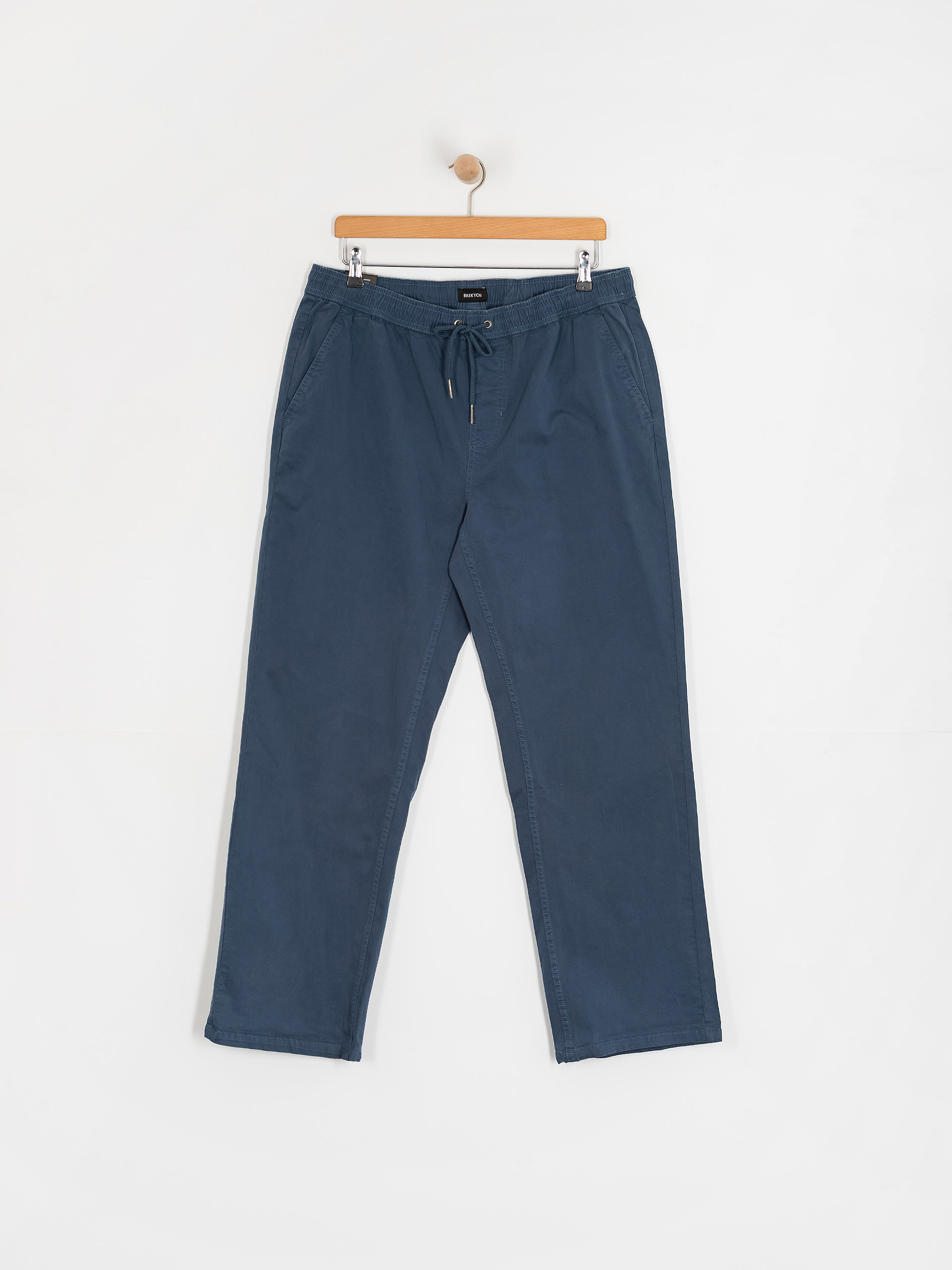 Kalhoty Brixton Broadway Vw Ewaist Rlx (washed denim blue)