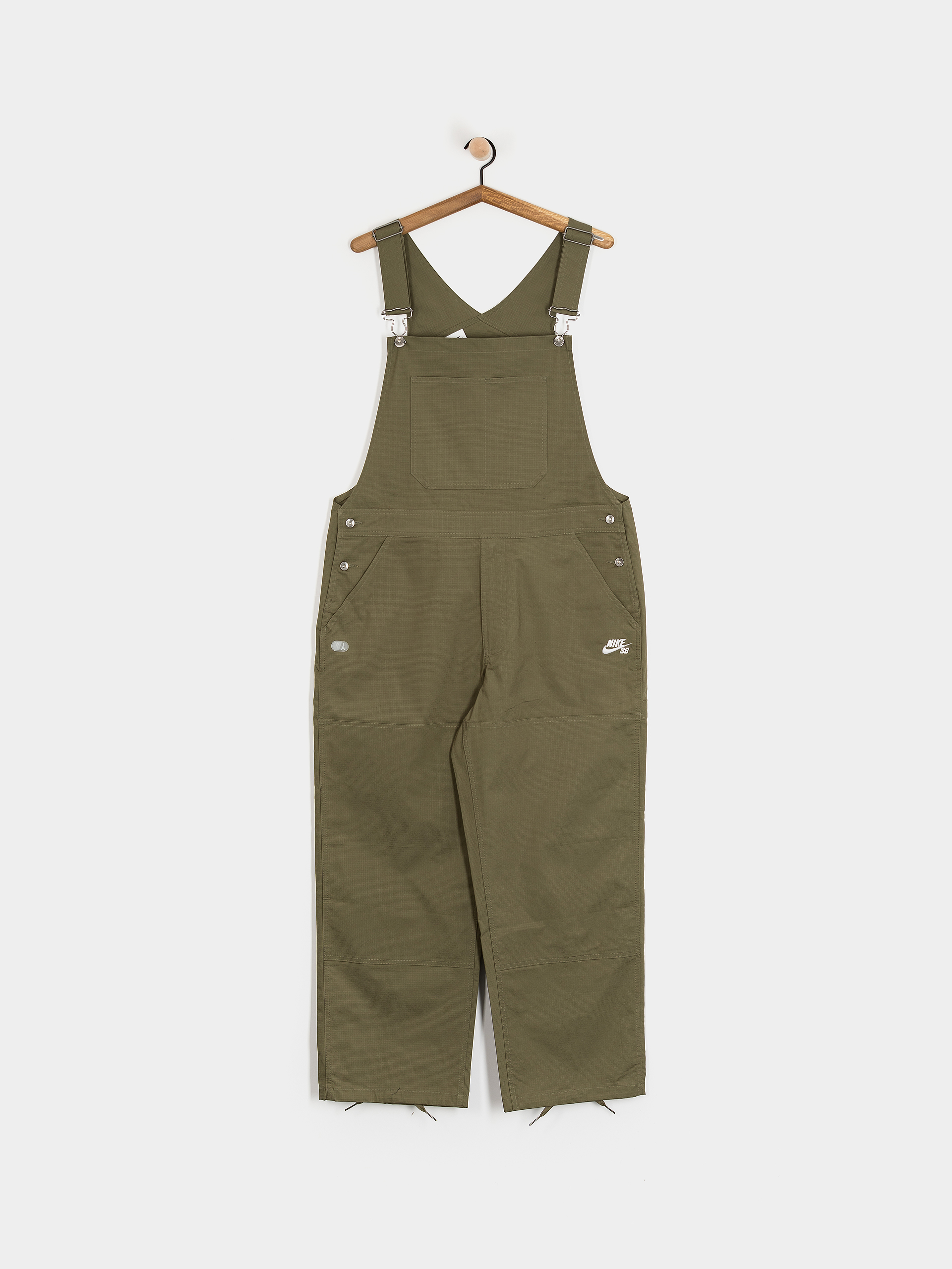 Kalhoty Nike SB Federation Agnostic Overalls (medium olive/white)