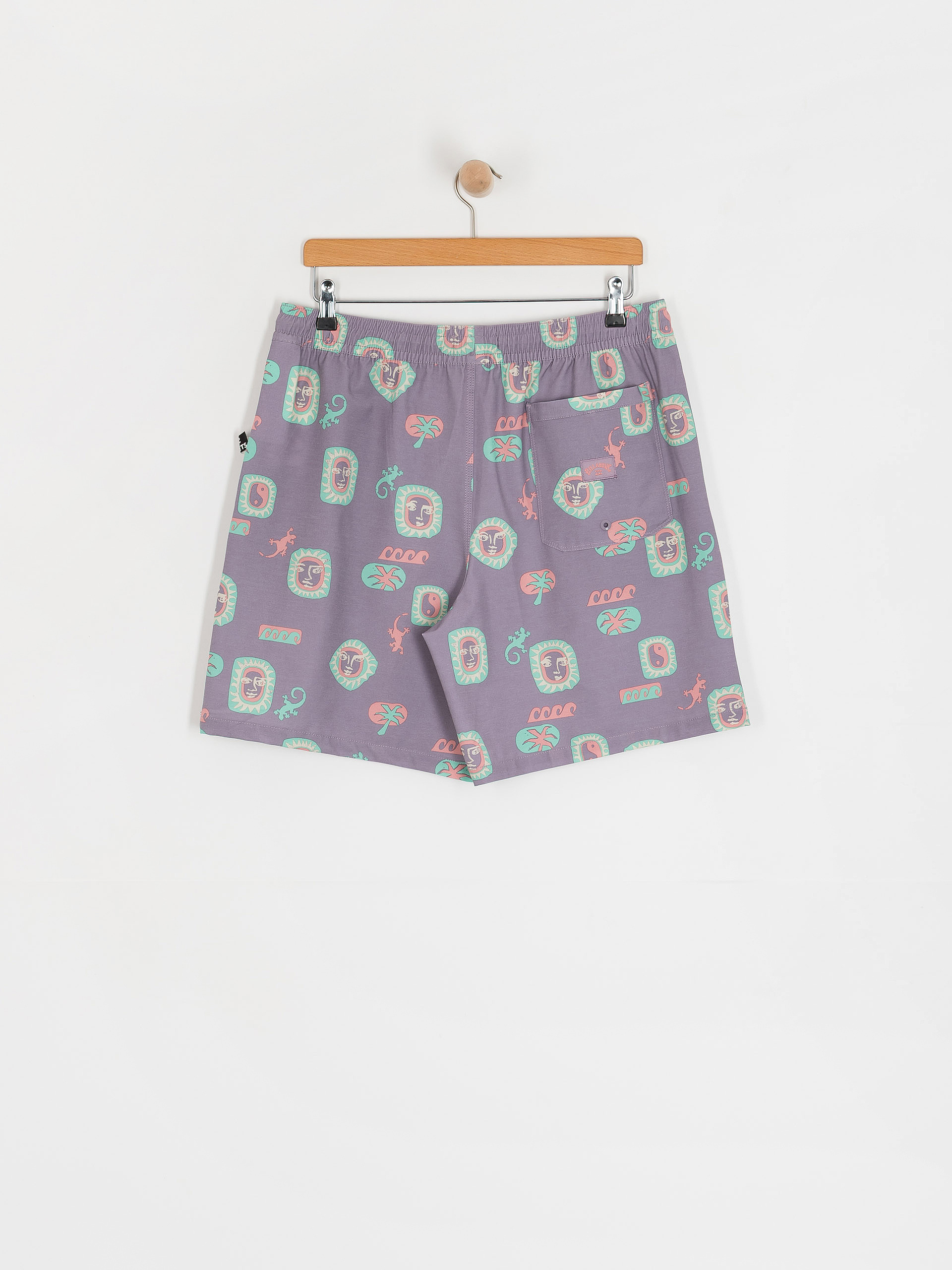 Kraťasy Billabong Wasted Times (purple ash)