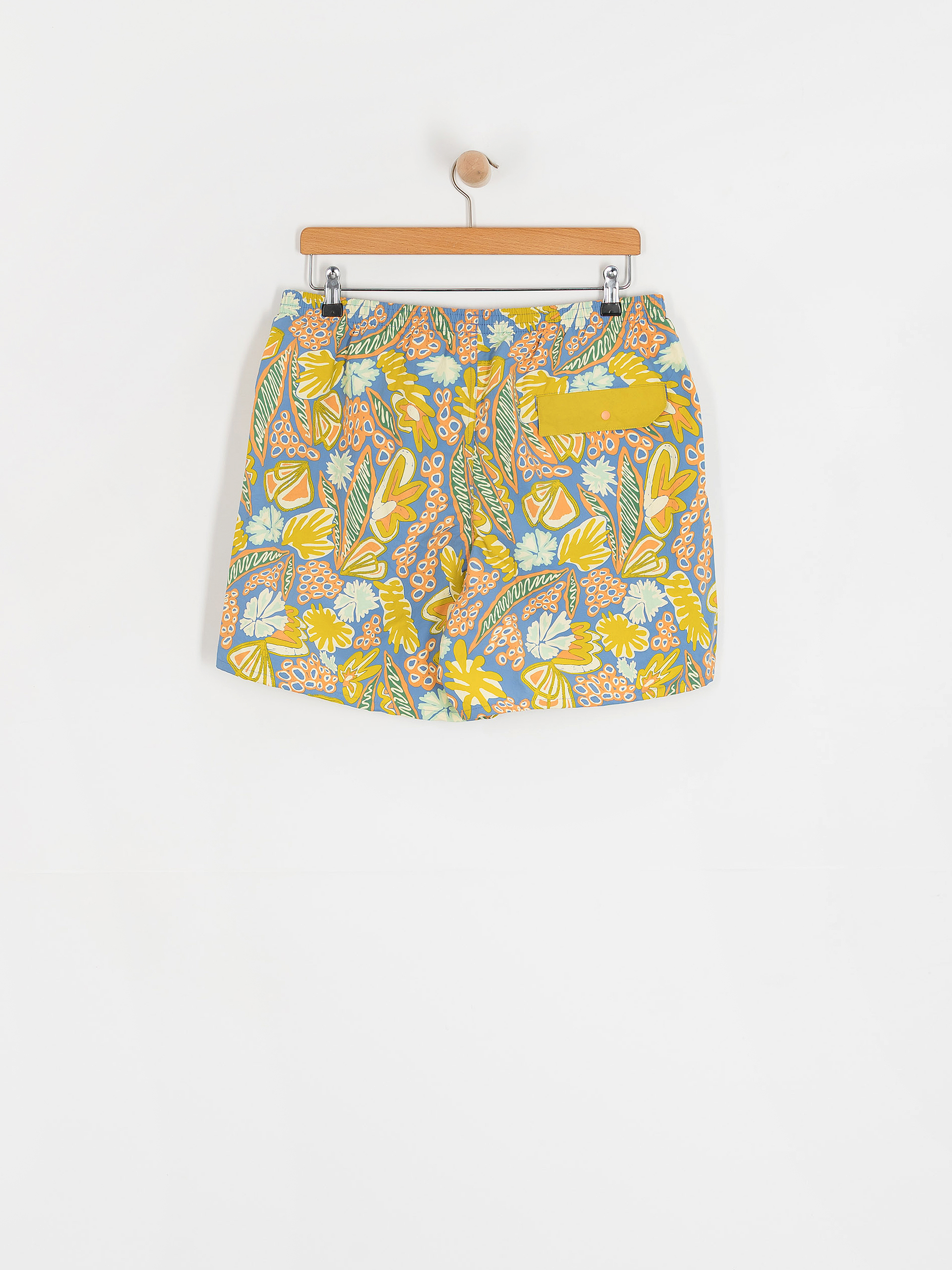 Kraťasy Patagonia Baggies Shorts 5in (flourish/abundant blue)