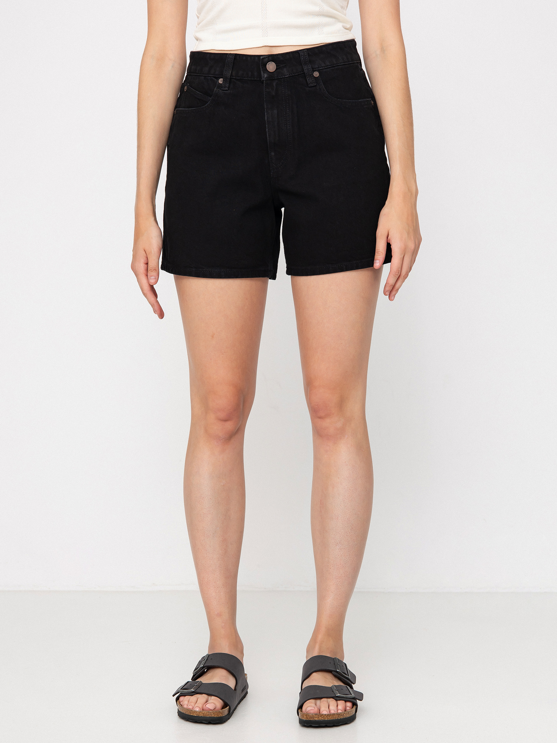 Kraťasy Volcom Stoned Bf Wmn (black)
