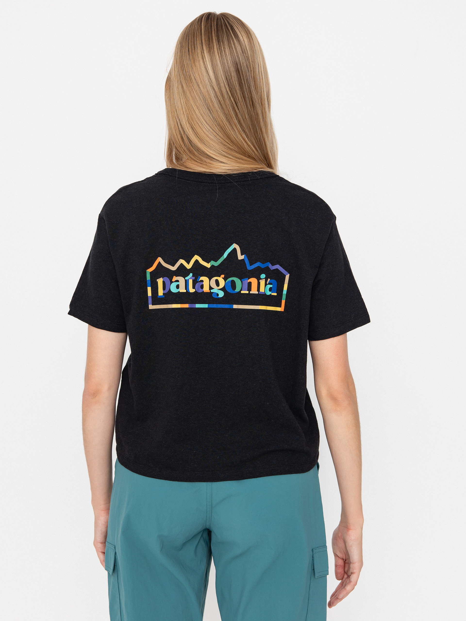 Tričko Patagonia Unity Fitz Easy Cut Responsibili Wmn (ink black)