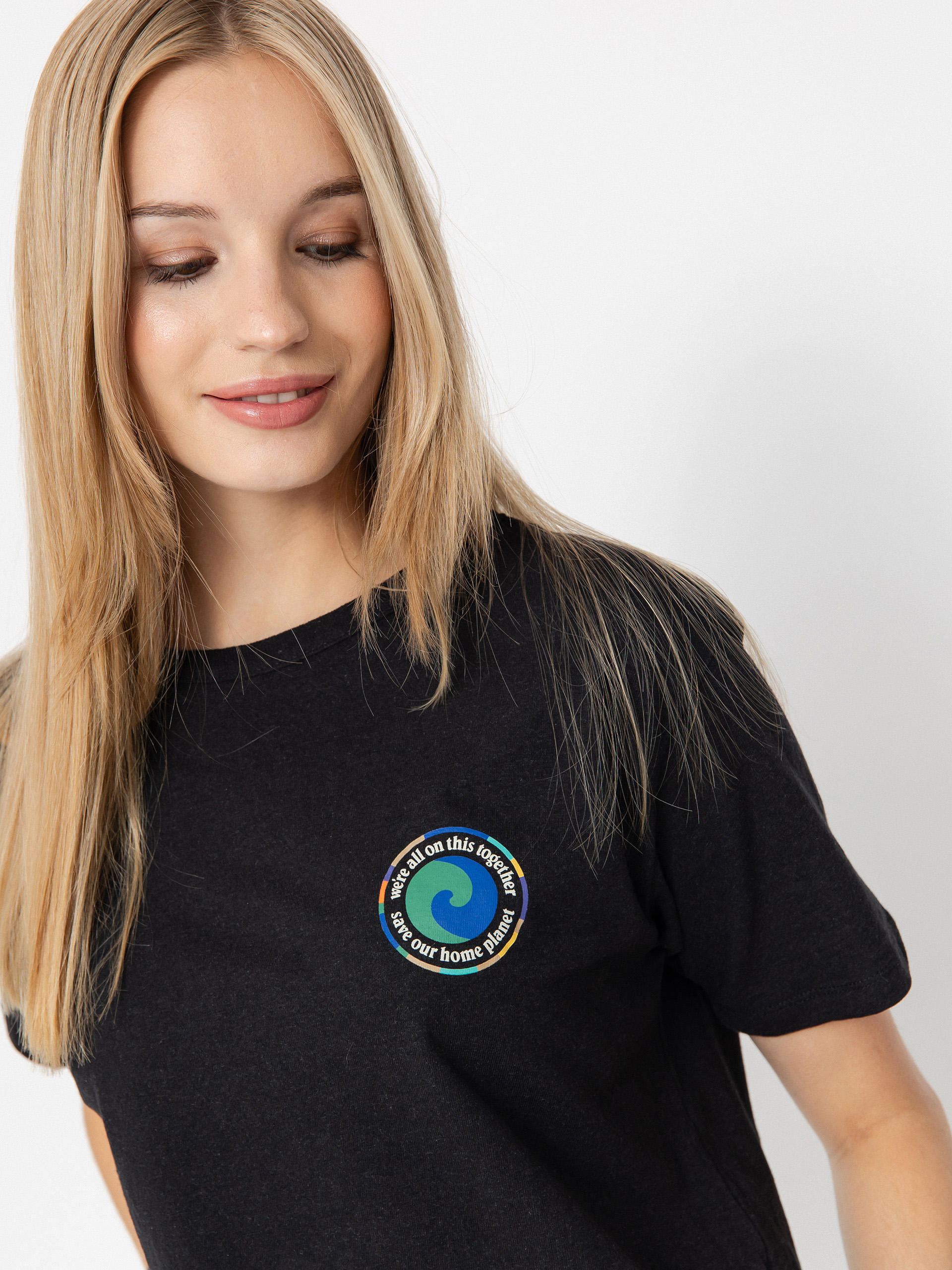 Tričko Patagonia Unity Fitz Easy Cut Responsibili Wmn (ink black)