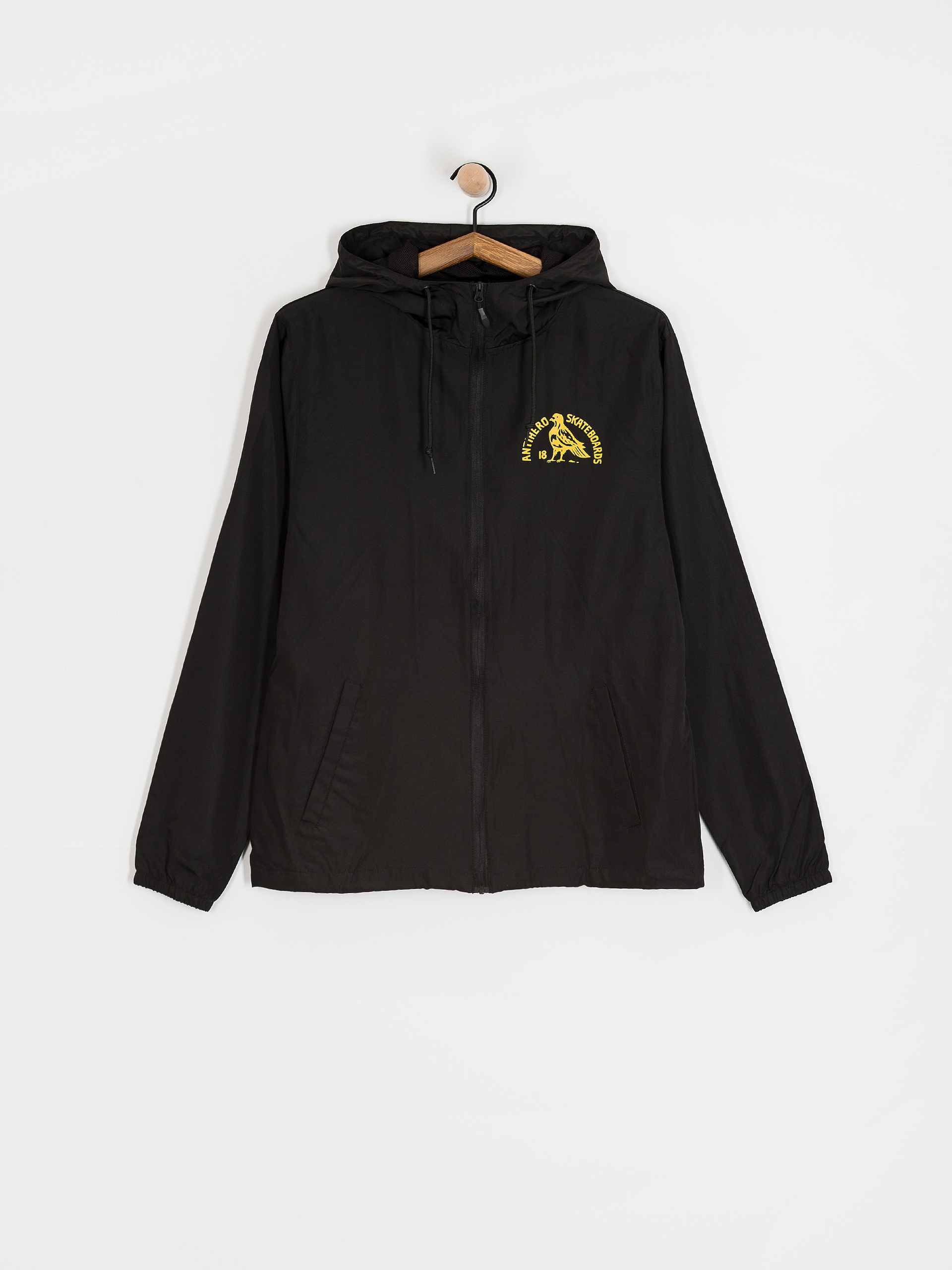 Bunda Antihero Rock Dove (black w/yellow prints)