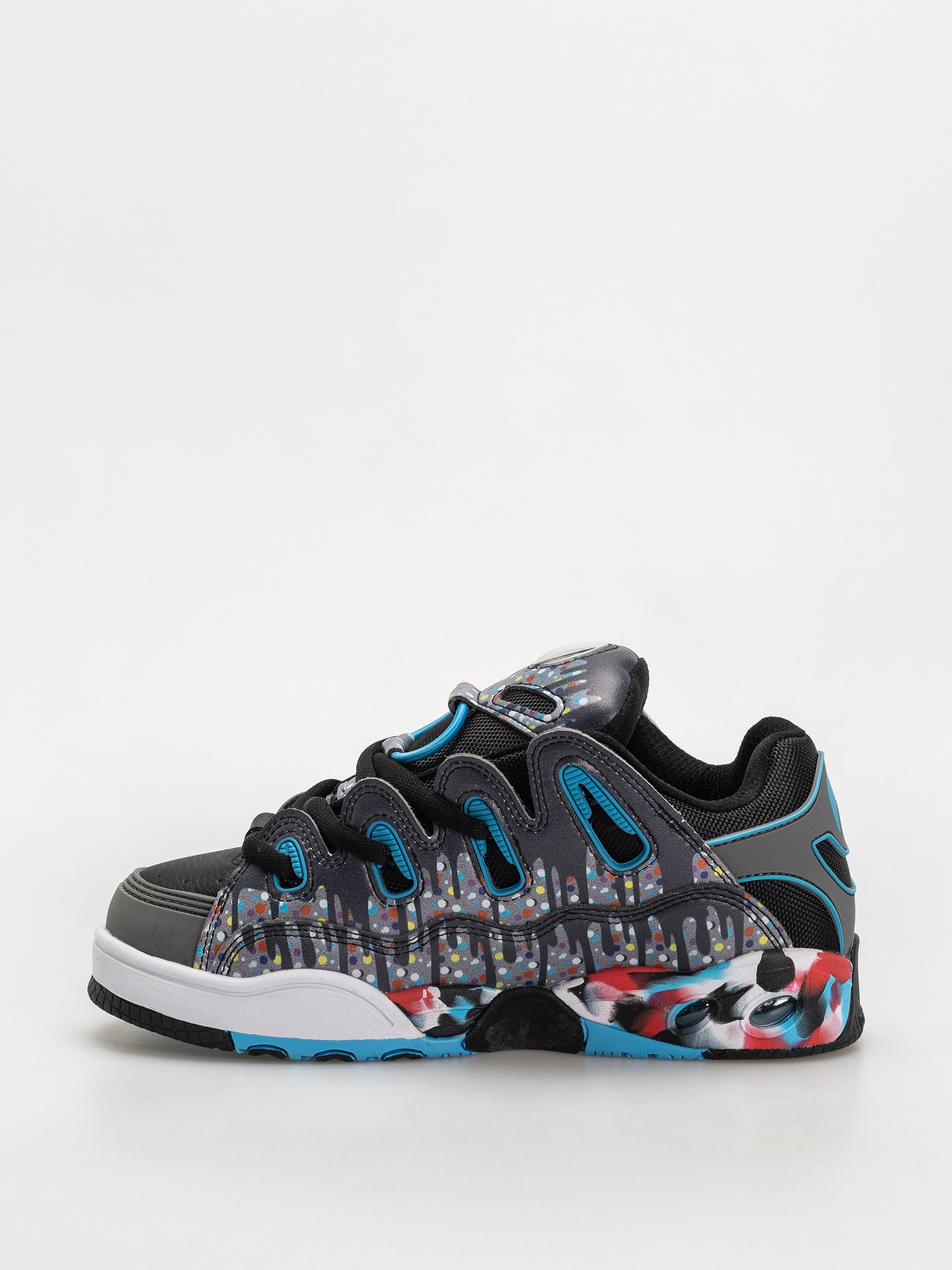 Boty Osiris D3 OG (black/grey/drips)
