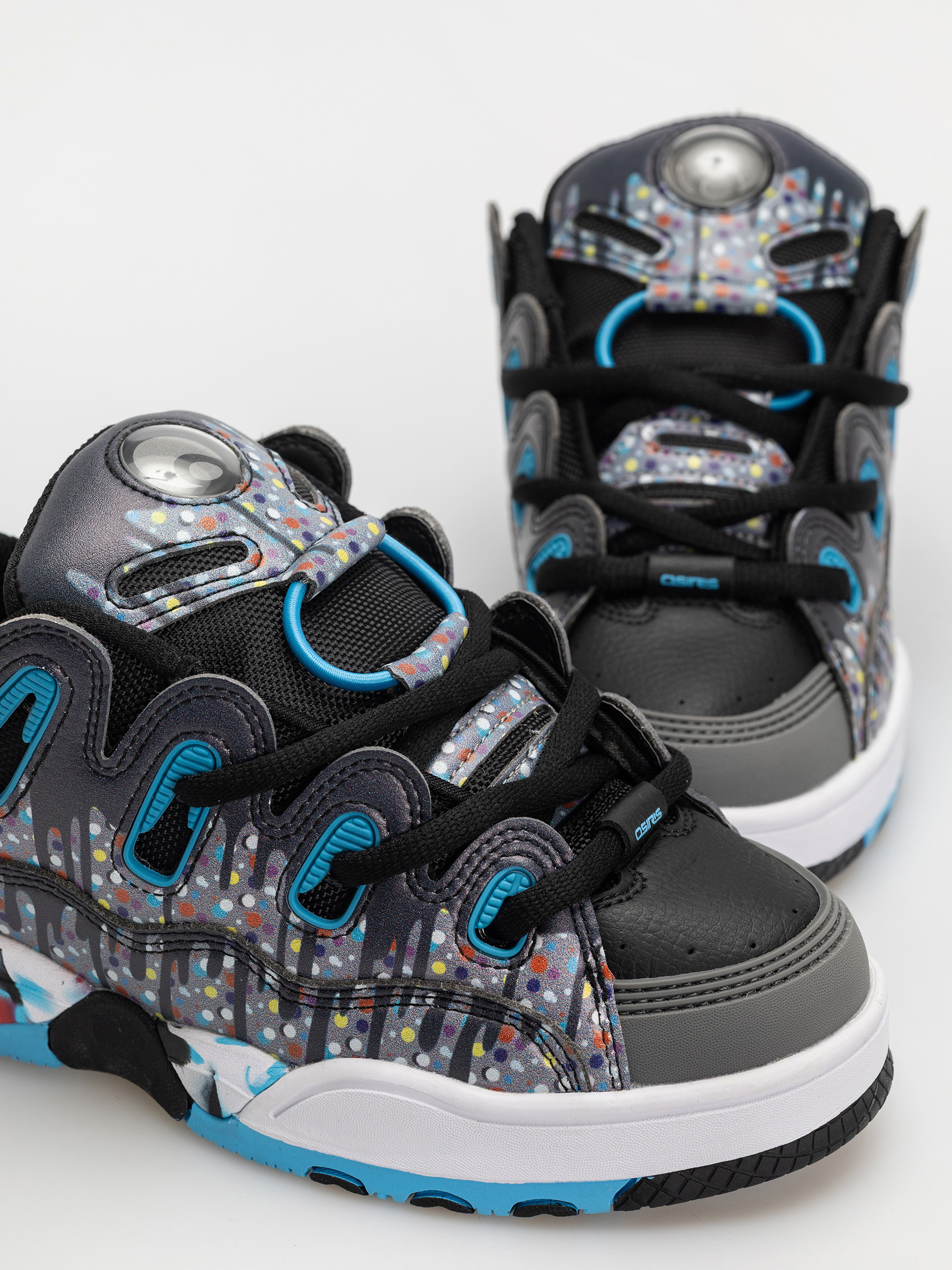 Boty Osiris D3 OG (black/grey/drips)