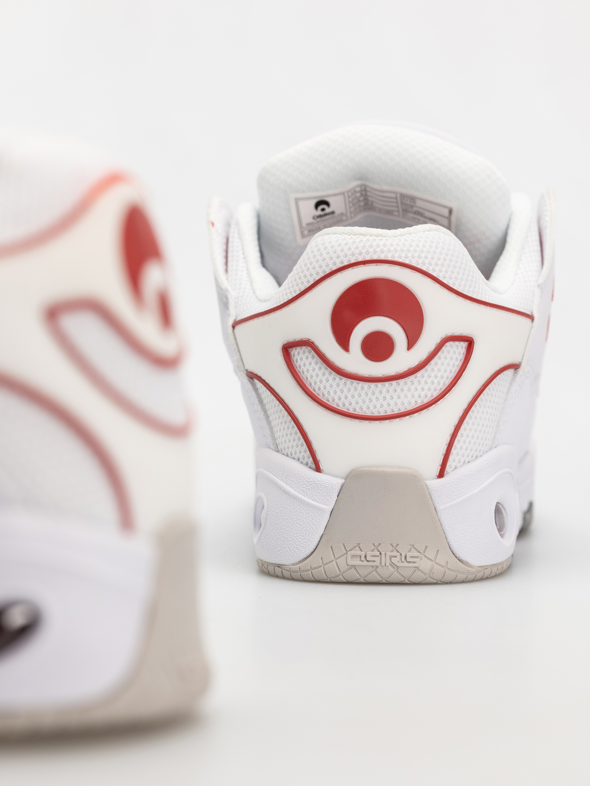 Boty Osiris D3 OG (white/red/grey)