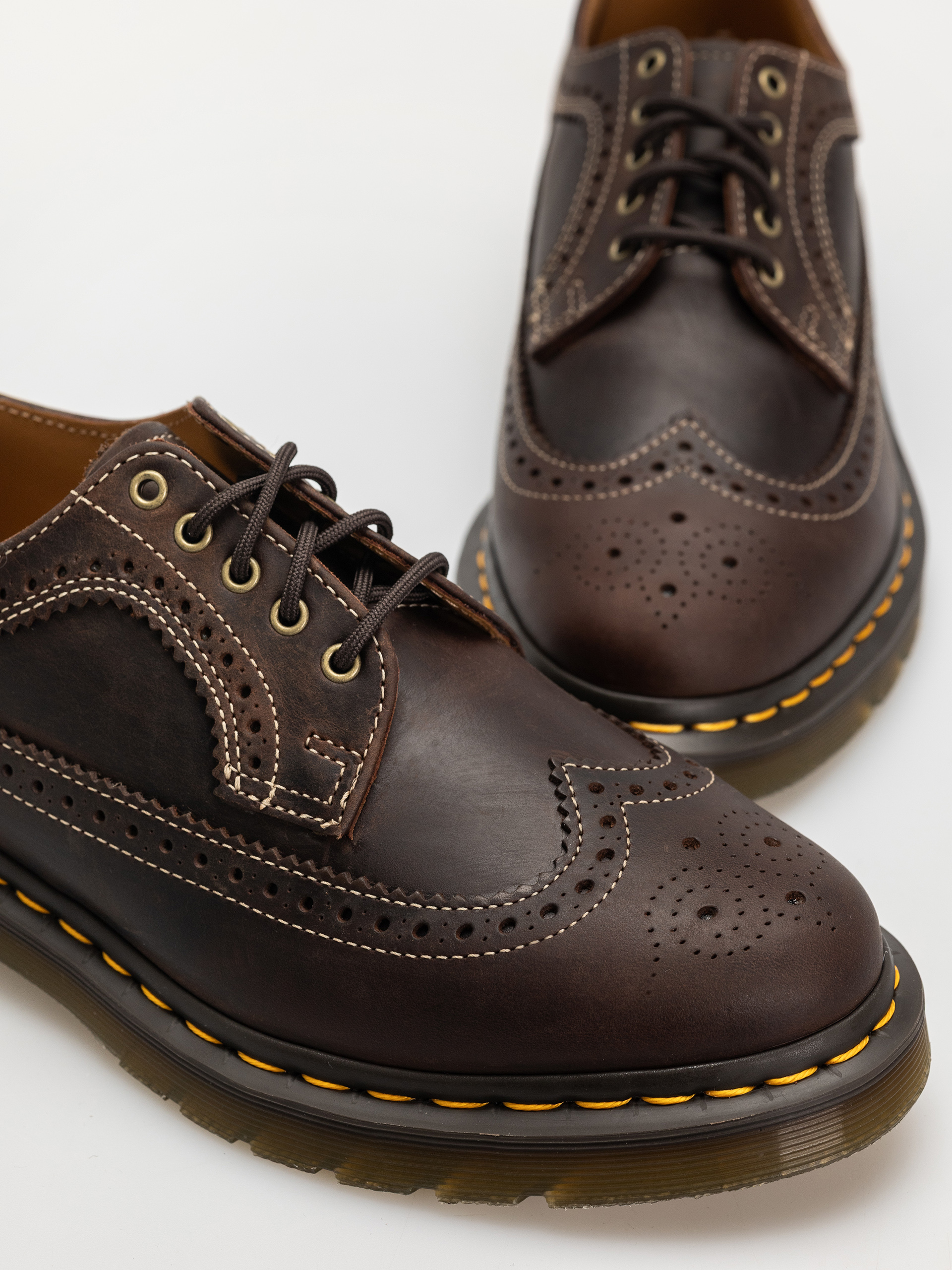 Boty Dr. Martens 3989 YS (dark brown crazy horse)
