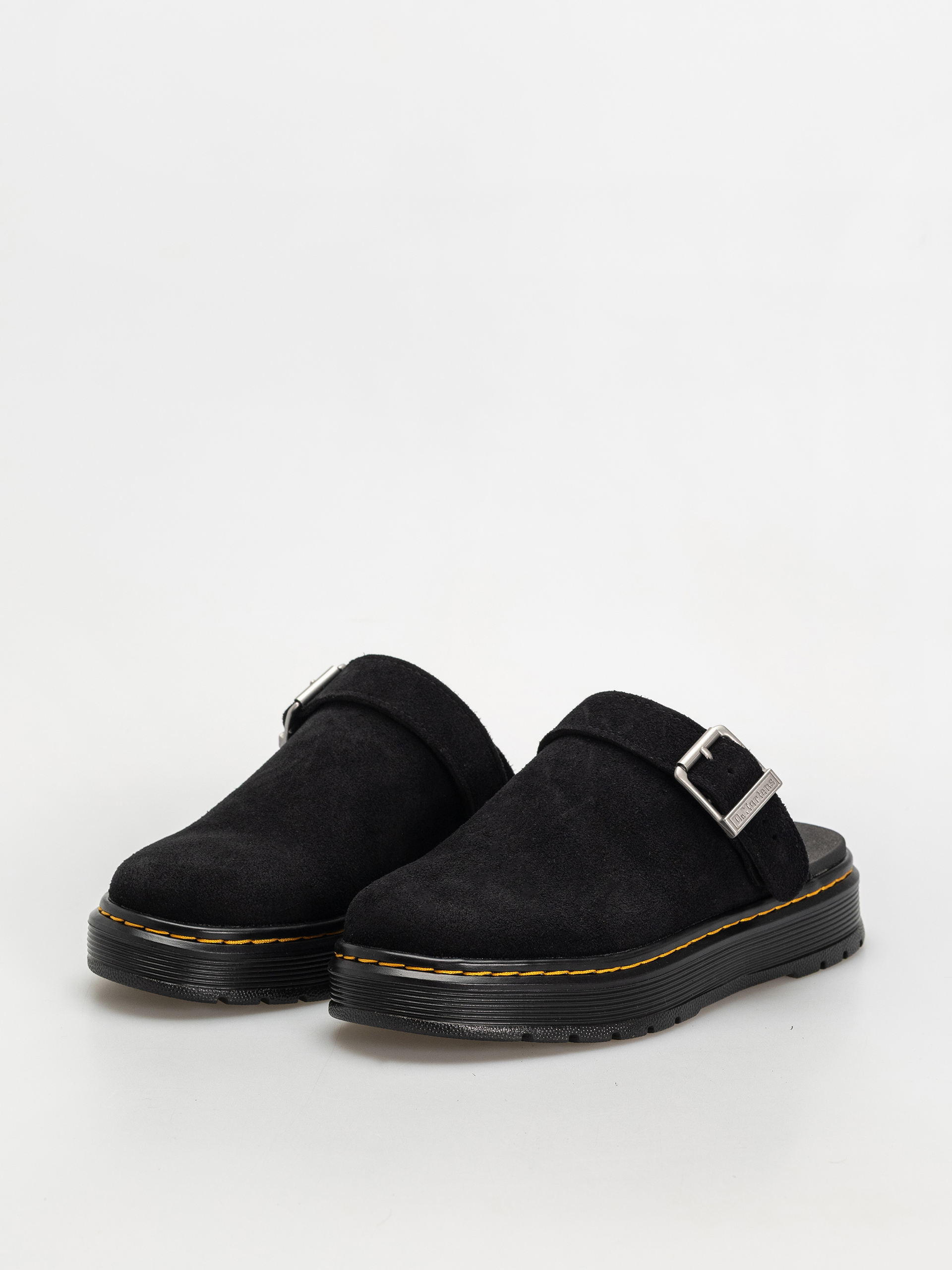 Boty Dr. Martens Brookline Mule (black bronx suede)