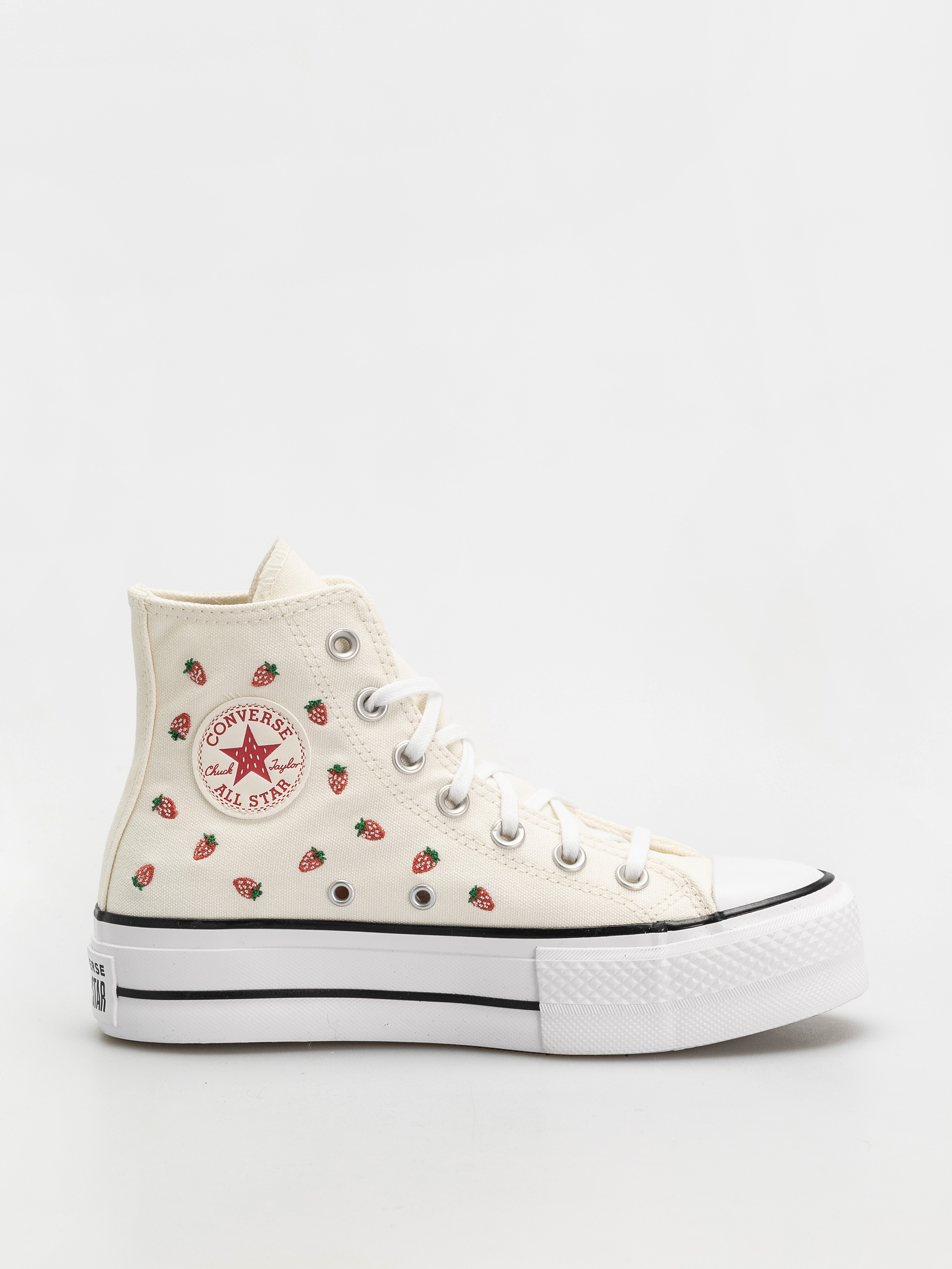 Tenisky Converse Chuck Taylor All Star Lift Hi Wmn (egret/soft red/white)