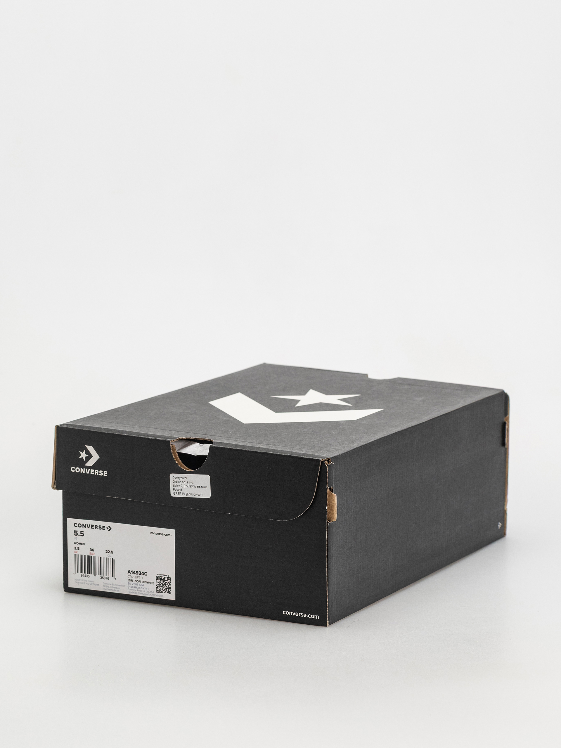 Tenisky Converse Chuck Taylor All Star Lift Hi Wmn (egret/soft red/white)